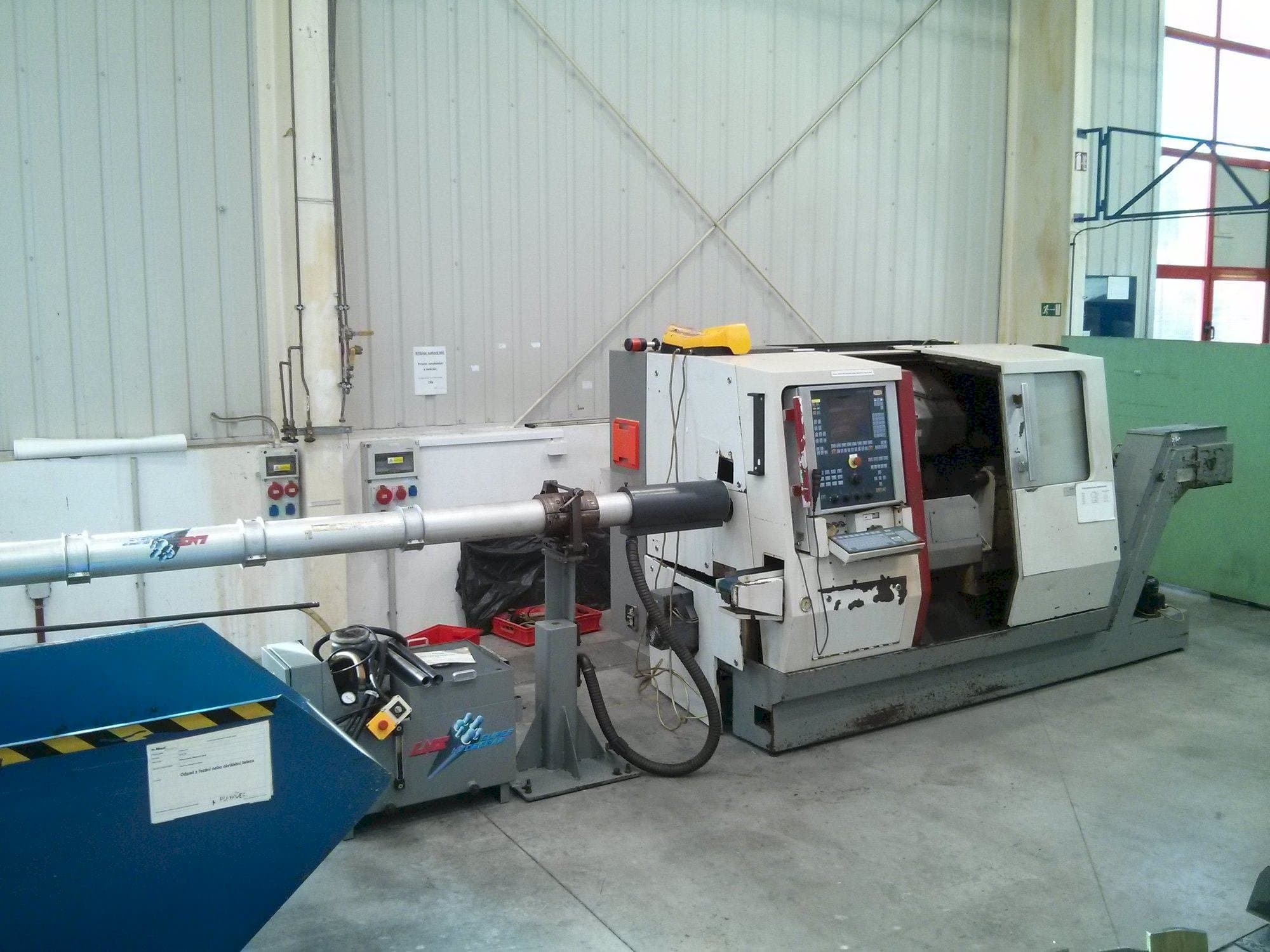 Front view of TRAUB TNA 300  machine