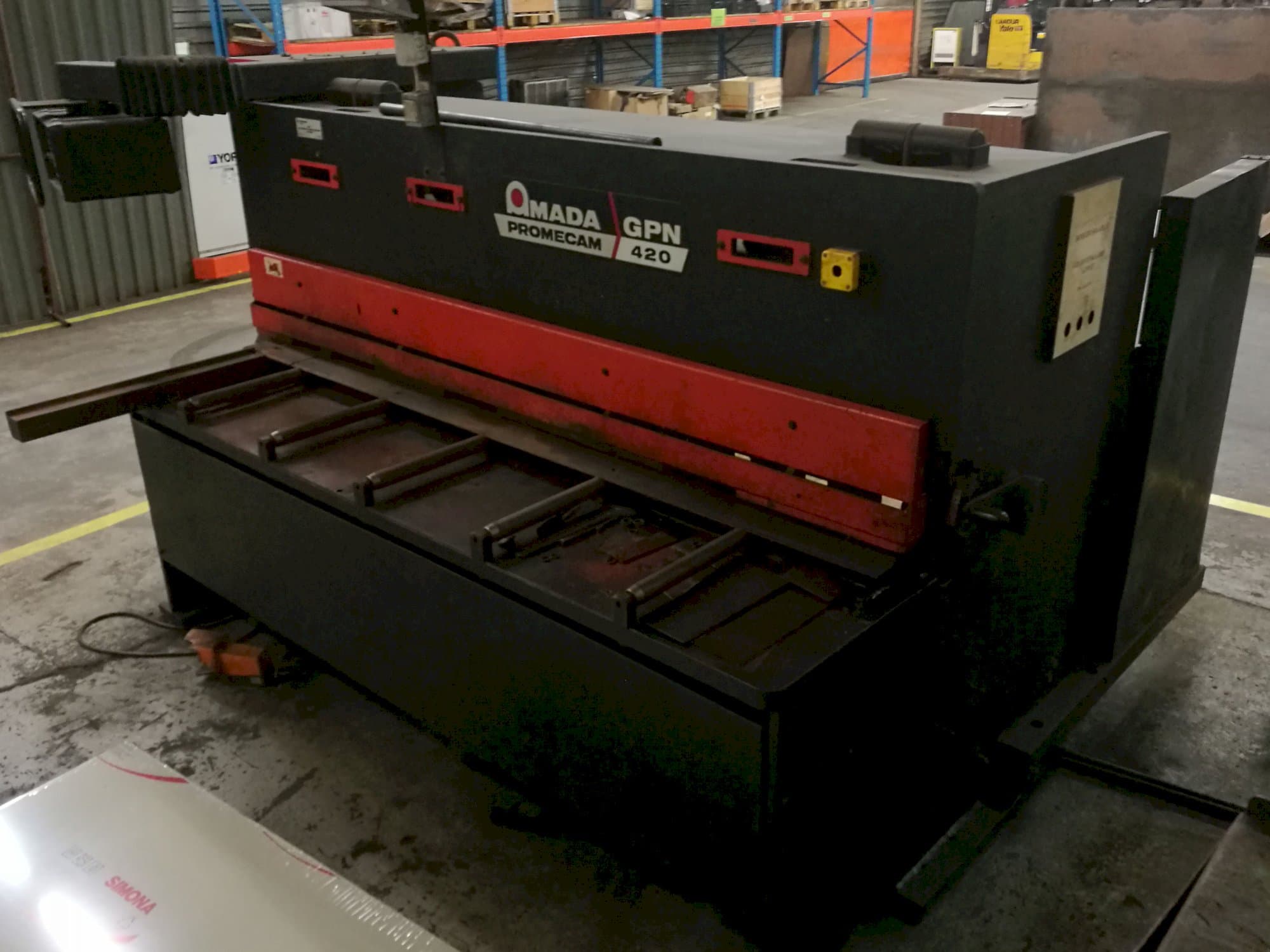 Right view of AMADA PROMECAM GPN 420 Machine
