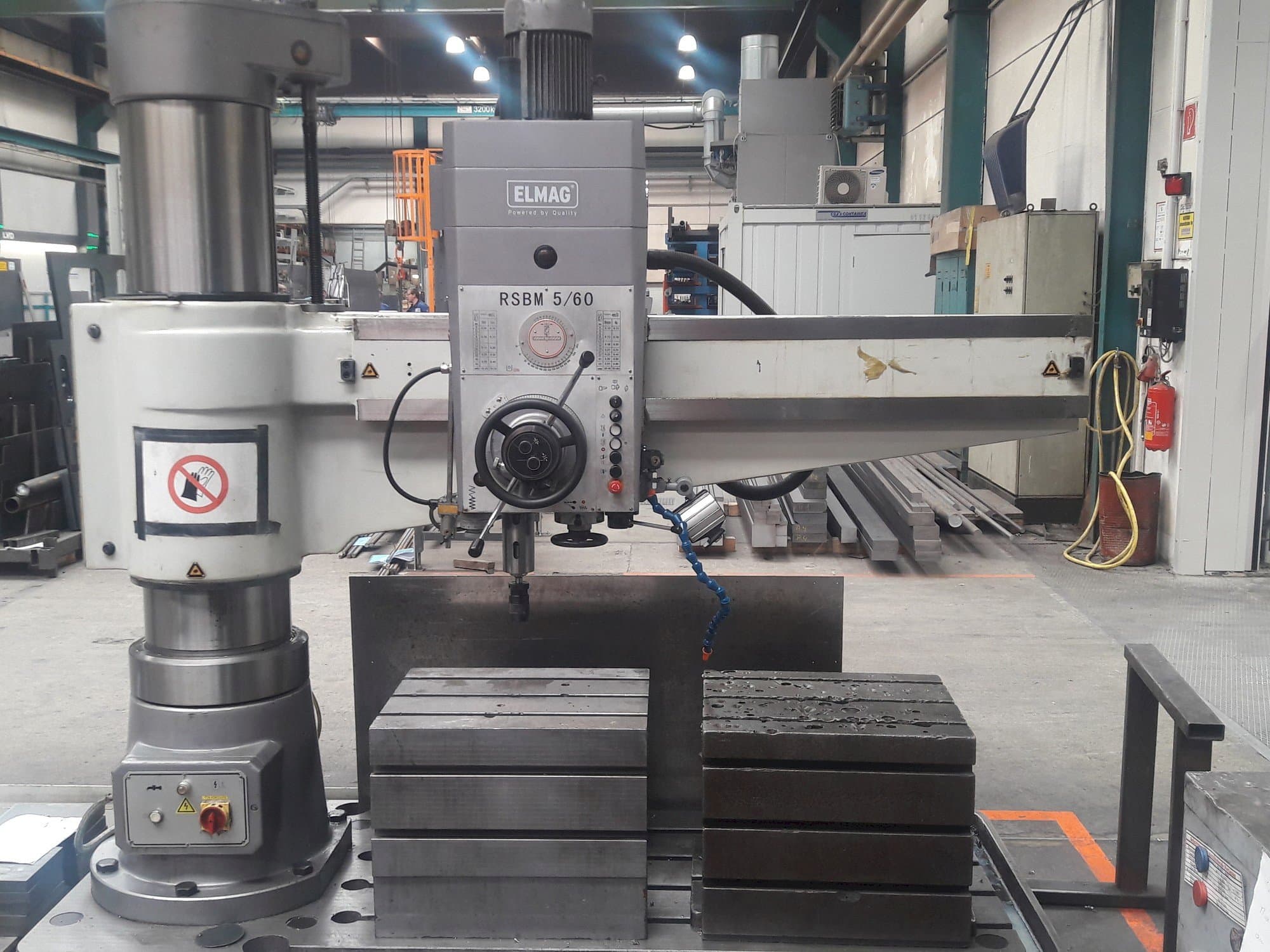 Front view of ELMAG RSBM 5/60  machine