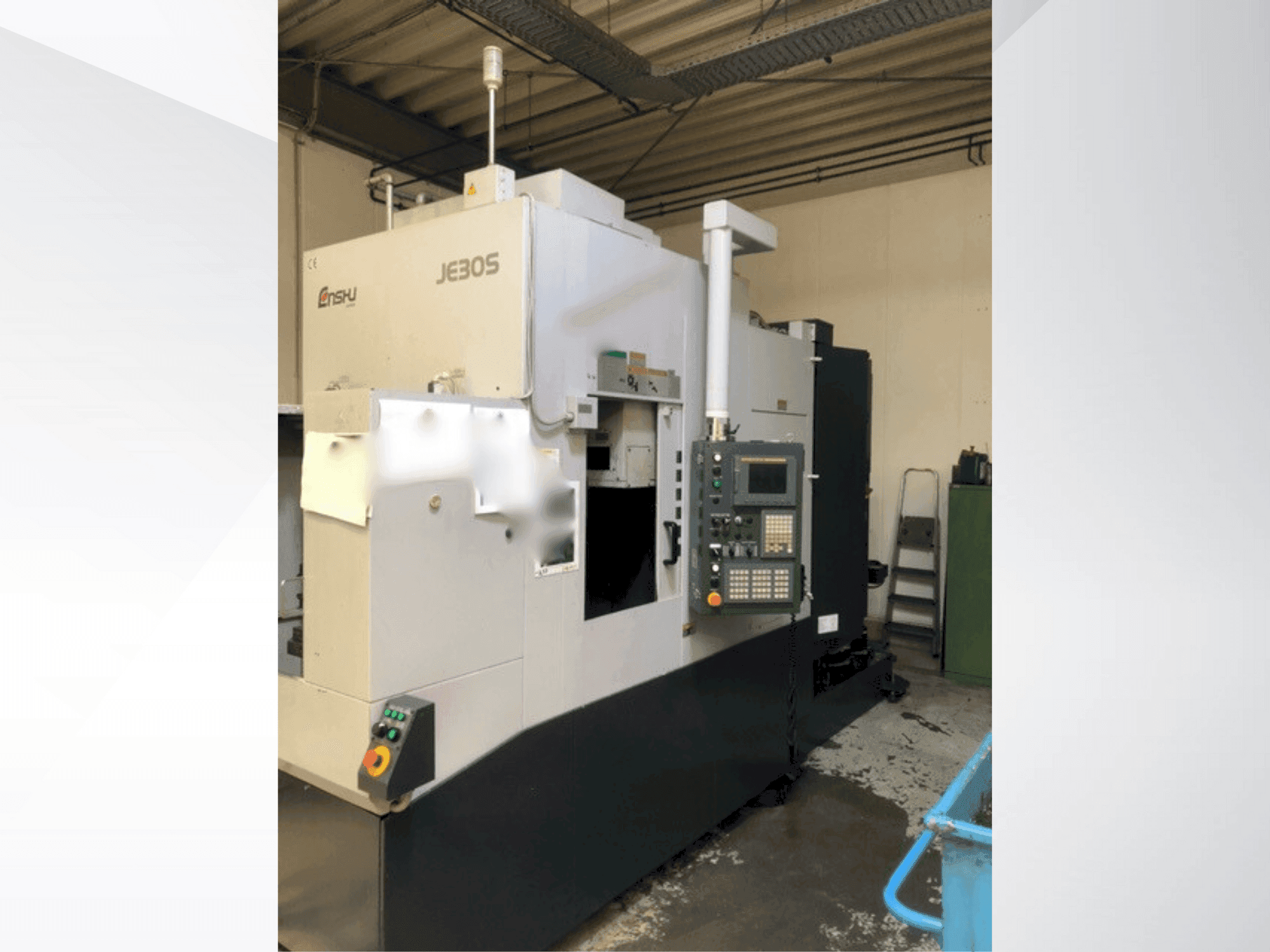 Front view of Enshu Je30S  machine