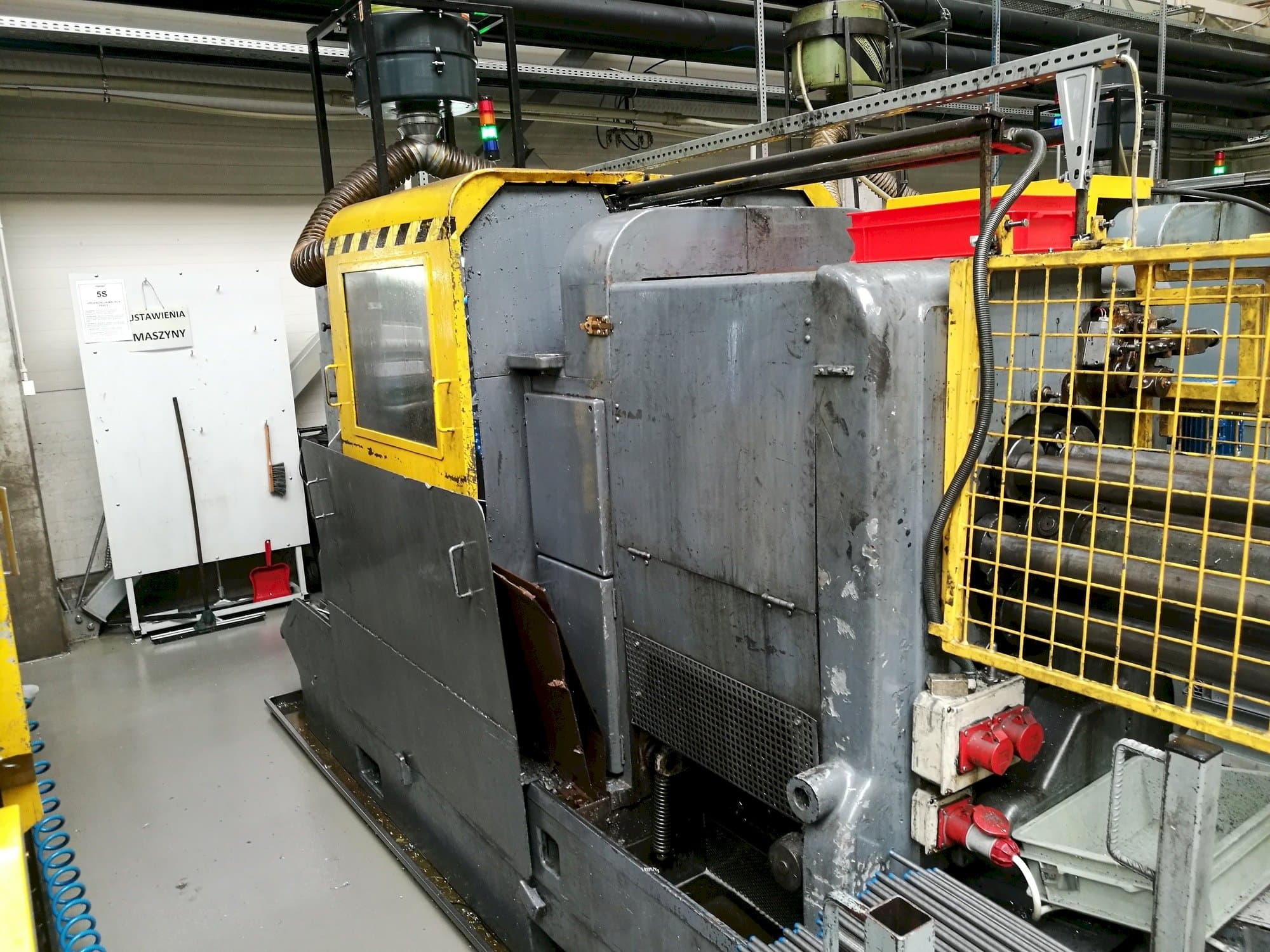 Front view of Wickman 1  3/8"-6  machine