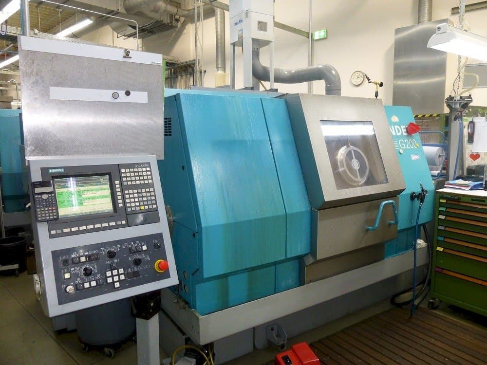 Front view of Index G200  machine