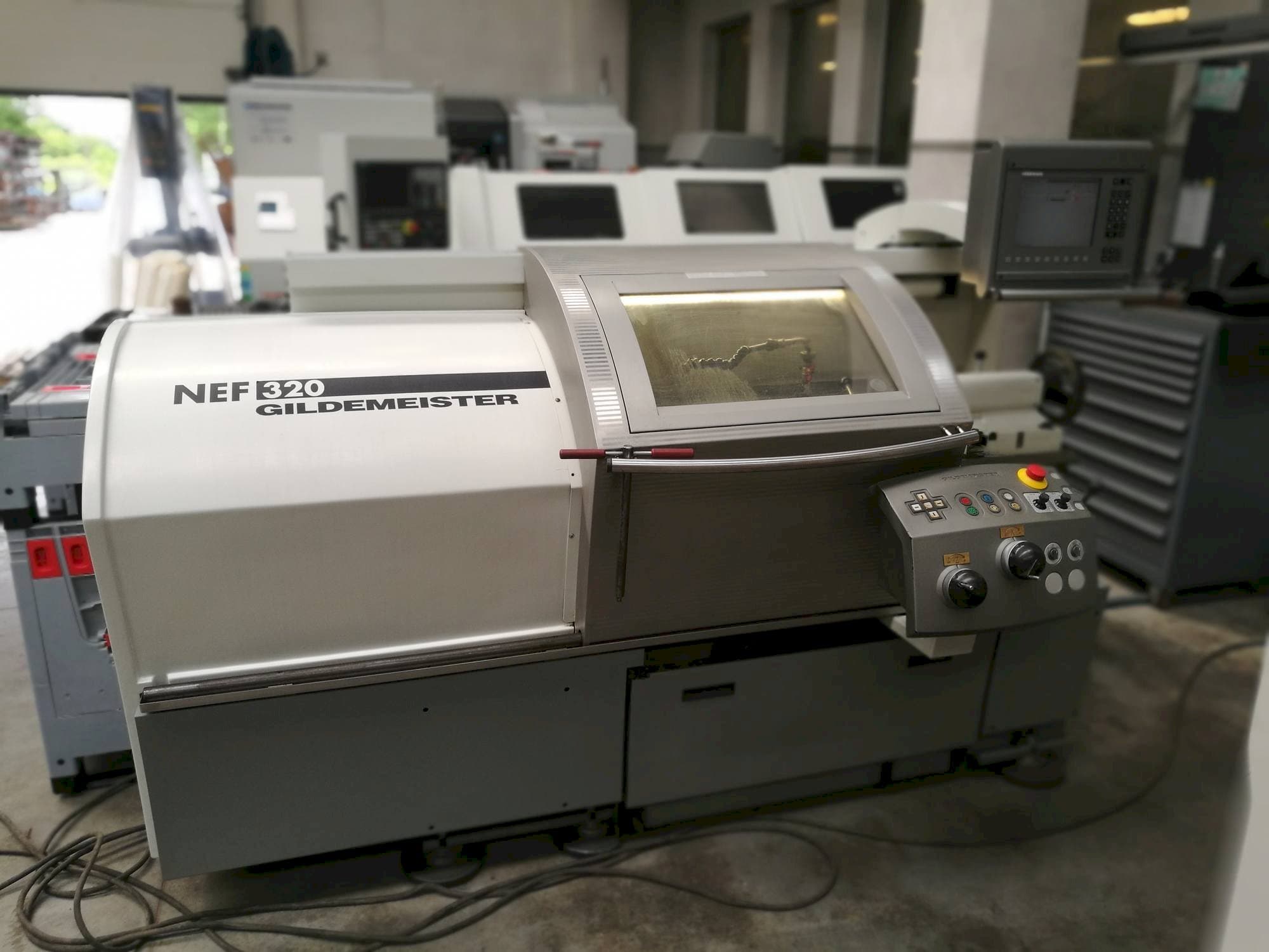 Front view of Gildemeister NEF 320  machine
