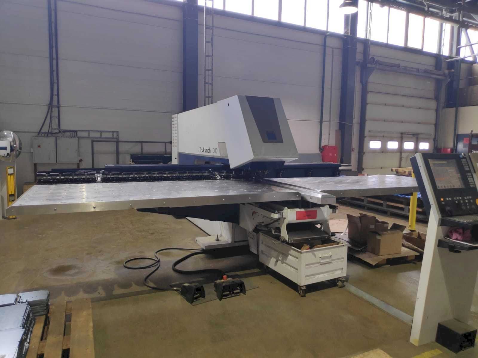 Front view of Trumpf TruPunch 1000  machine