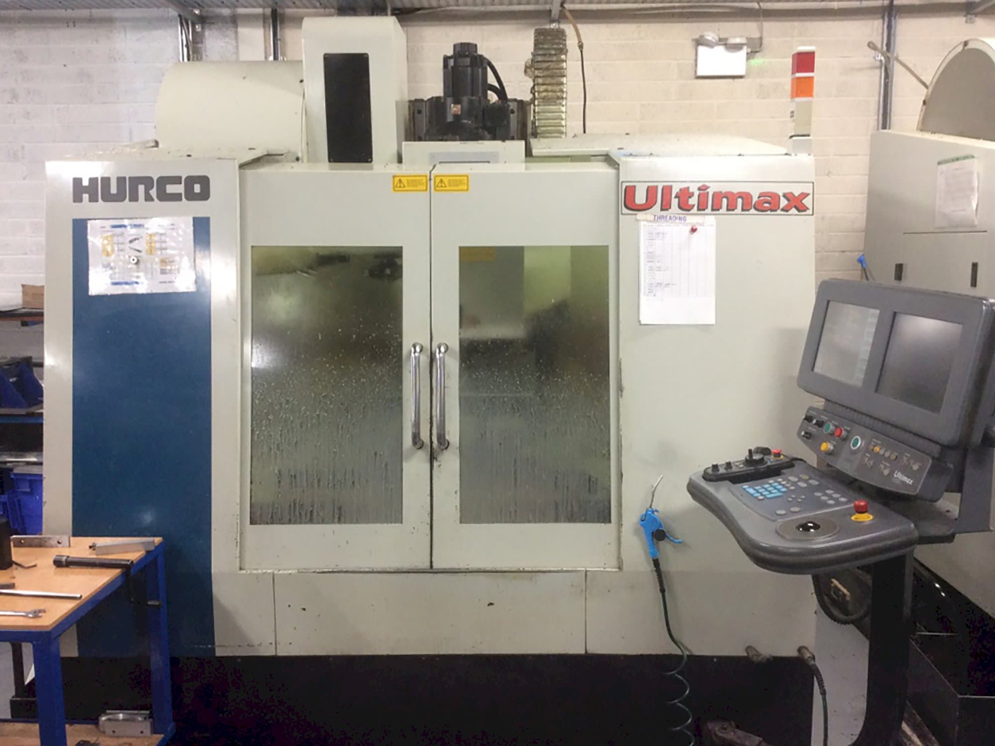 Front view of Hurco Ultimax VMX30 Machine