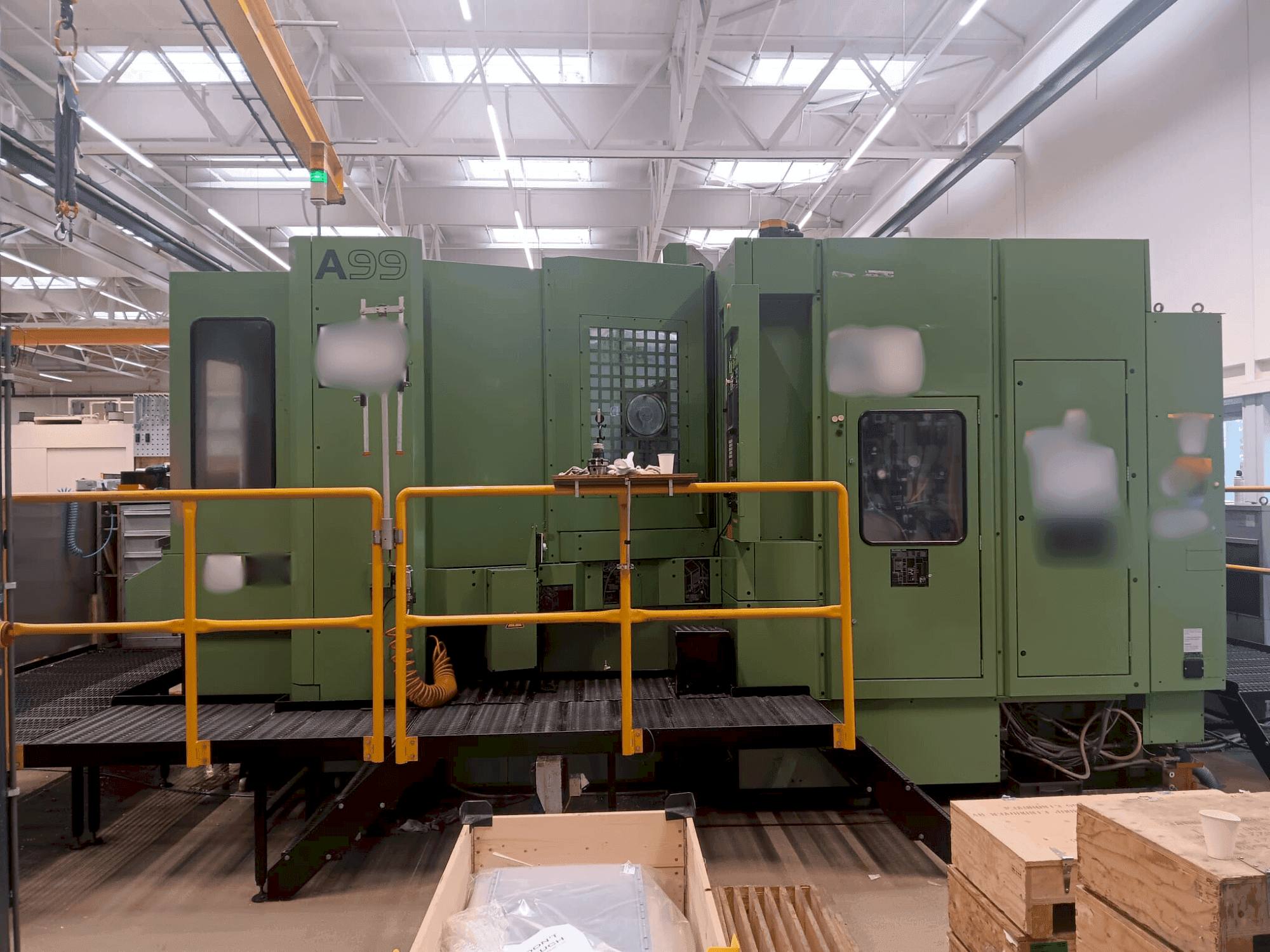 Front view of Makino A99-A188  machine