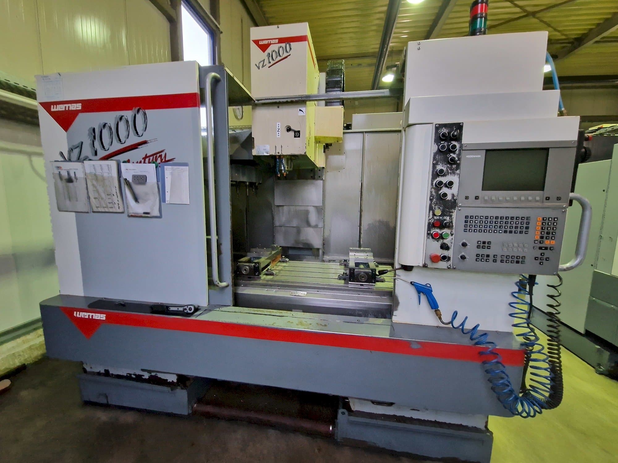 Front view of WEMAS VZ 1000  machine