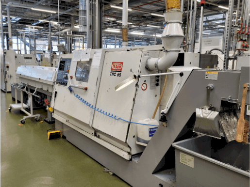 Front view of TRAUB TNC 65 DGY  machine