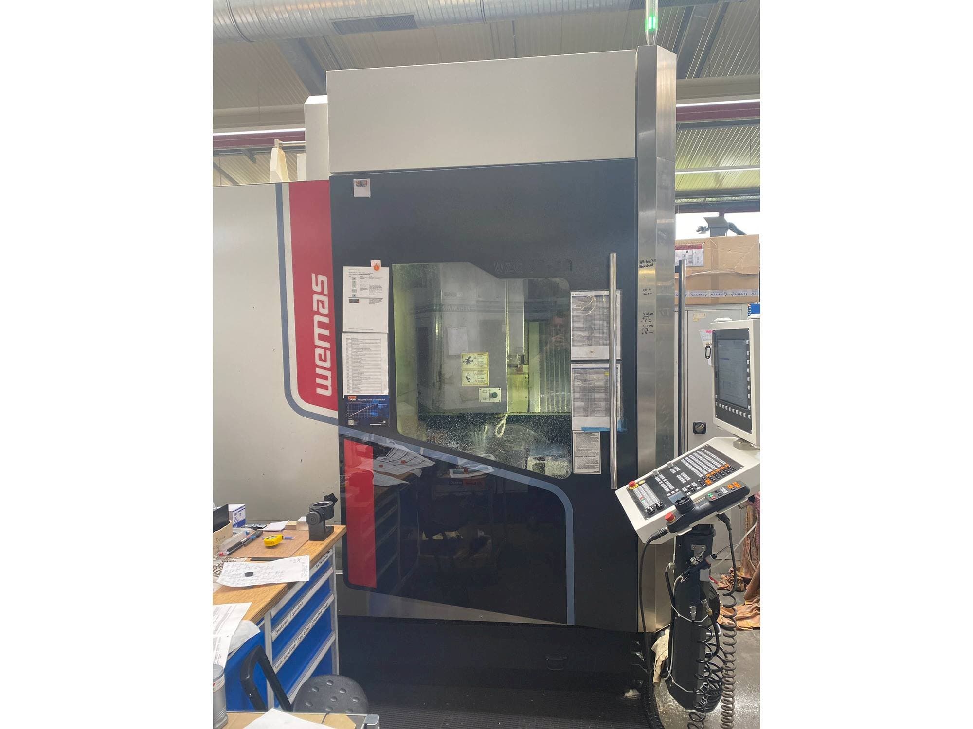 Front view of WEMAS VZG 65-5A  machine