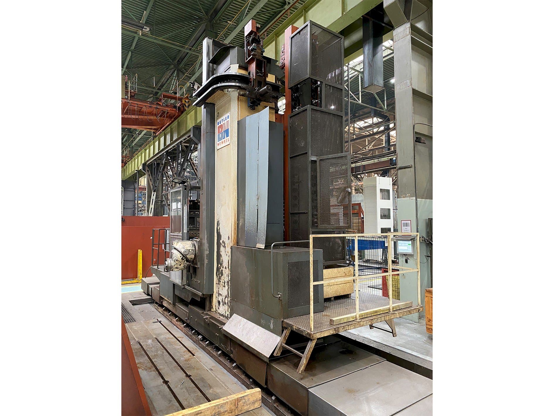 Front view of Butler Elgamill  machine