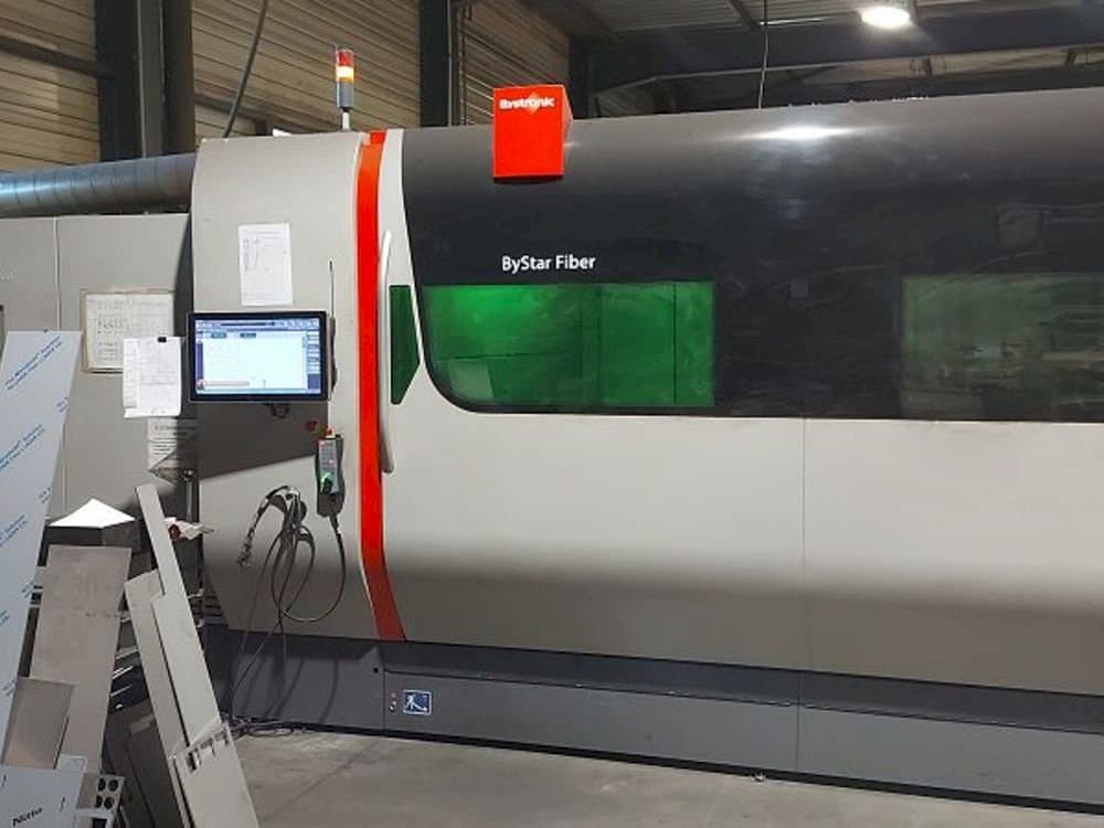 Front view of Bystronic Bystar fiber  machine