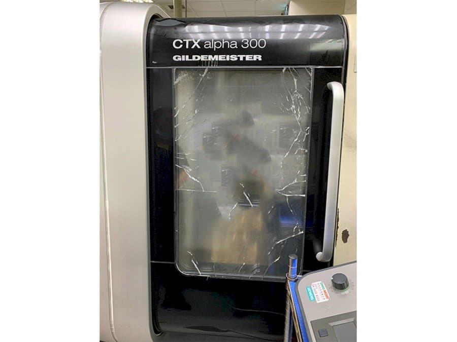 Front view of Gildemeister CTX Alpha 300 V4  machine