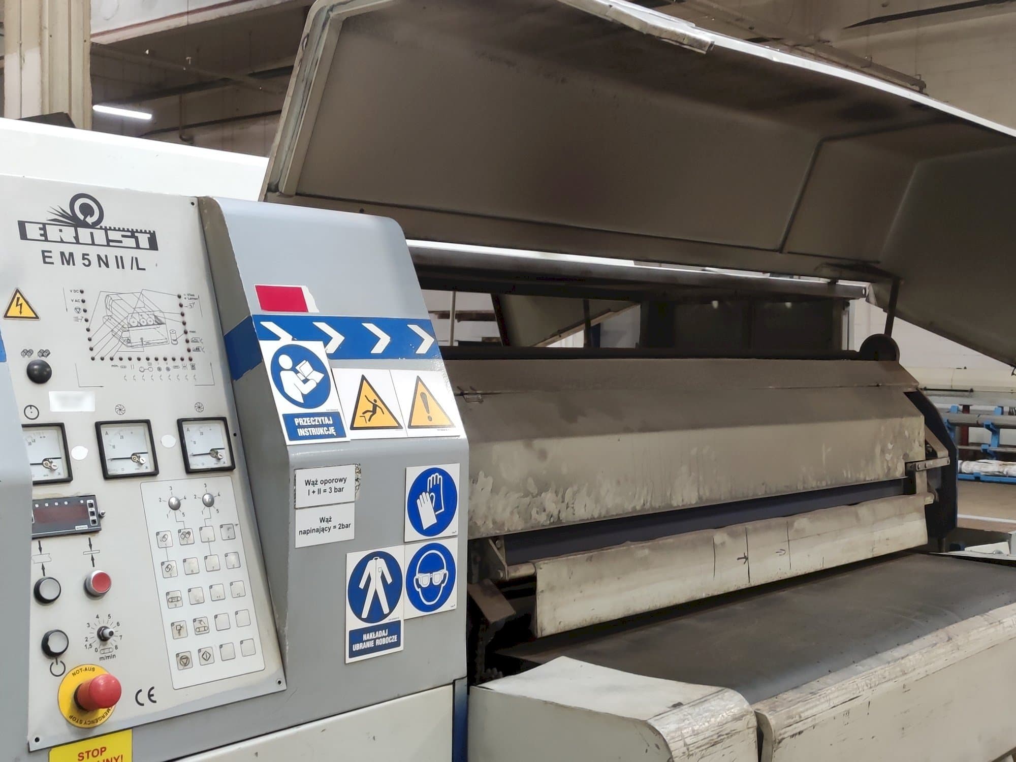 Front view of ERNST EM5N II/L  machine