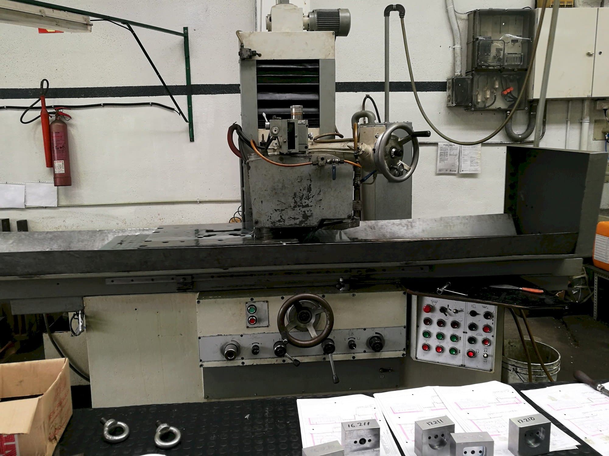 Front view of Hidro-Precis RSPA-1200  machine