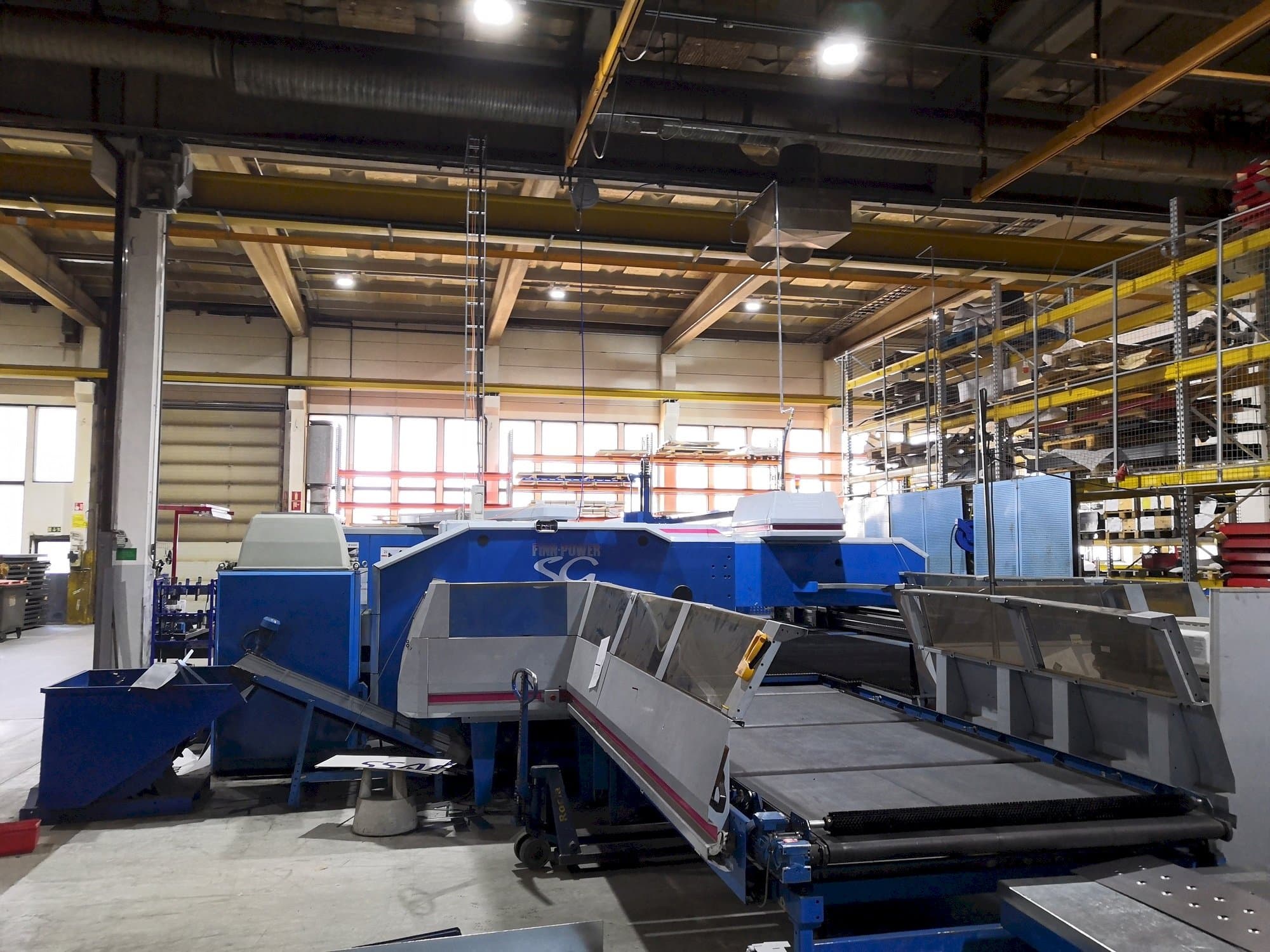 Front view of Finn-Power SG6  machine