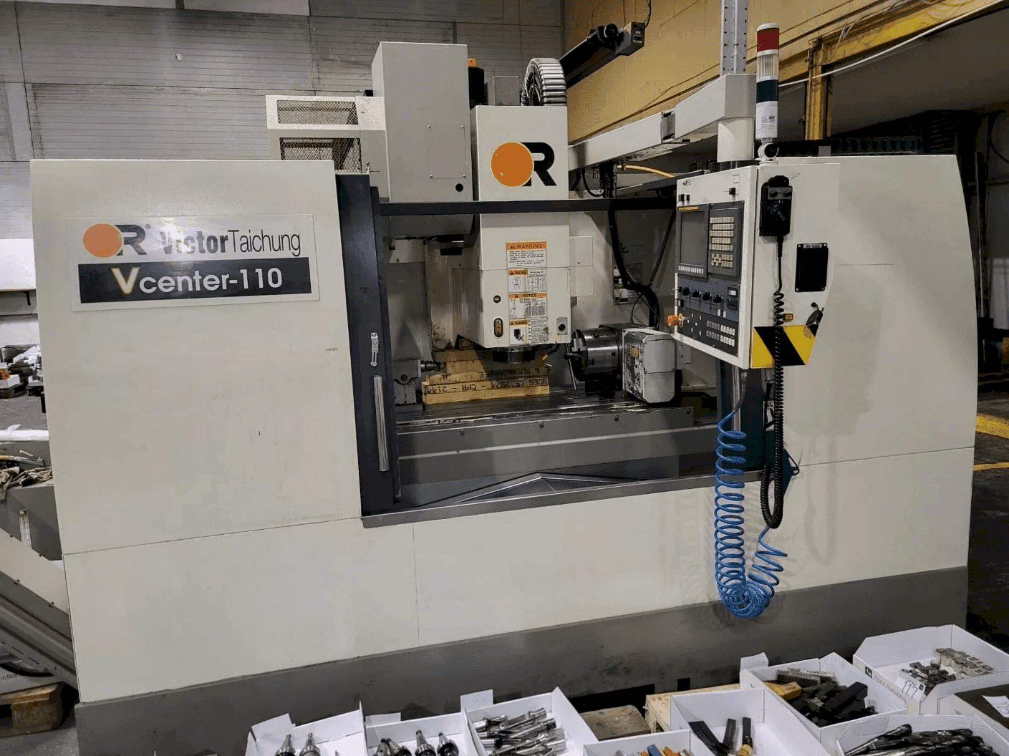 Front view of Victor V center - 110  machine