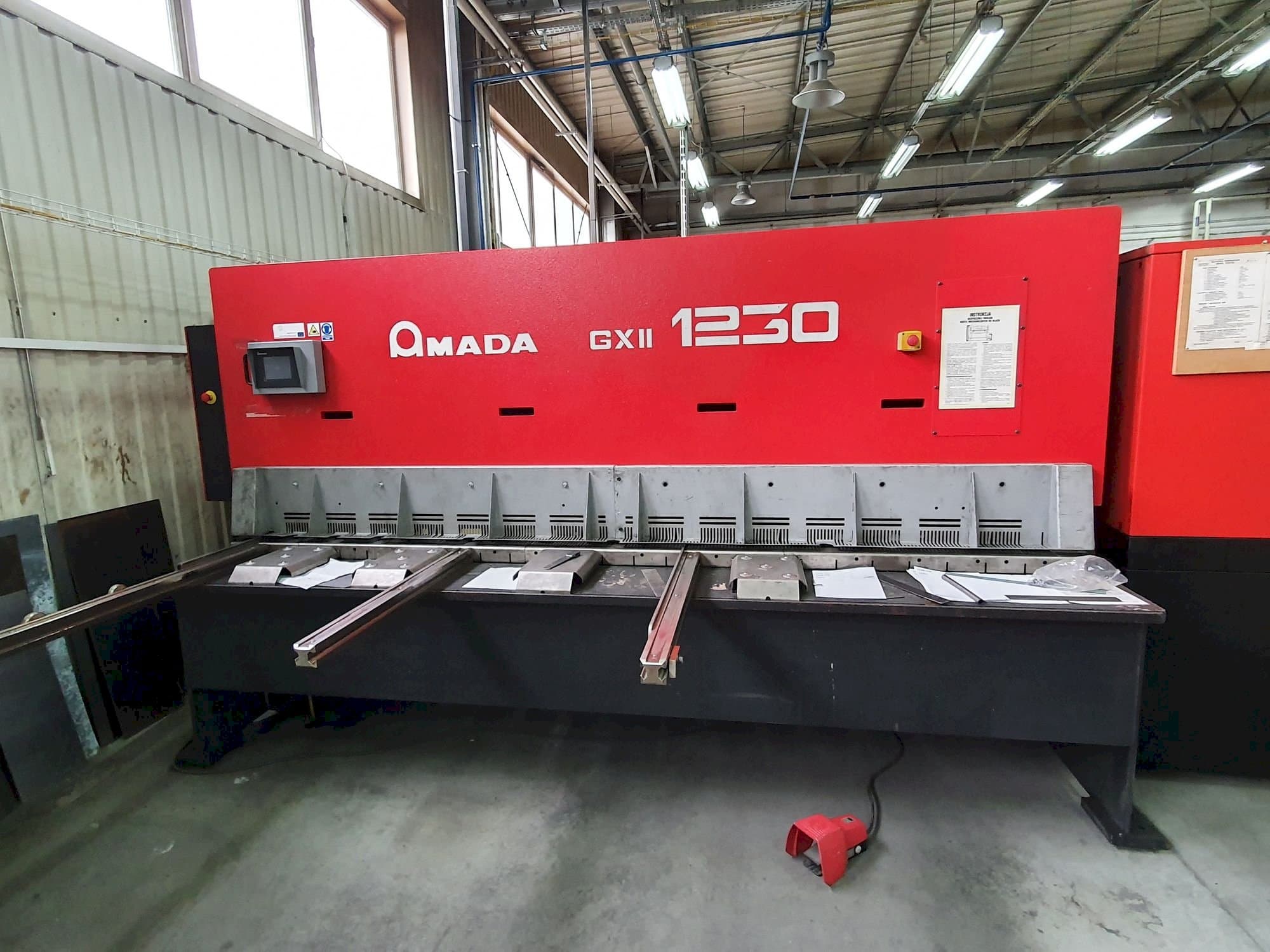 Front view of AMADA GX II 1230  machine