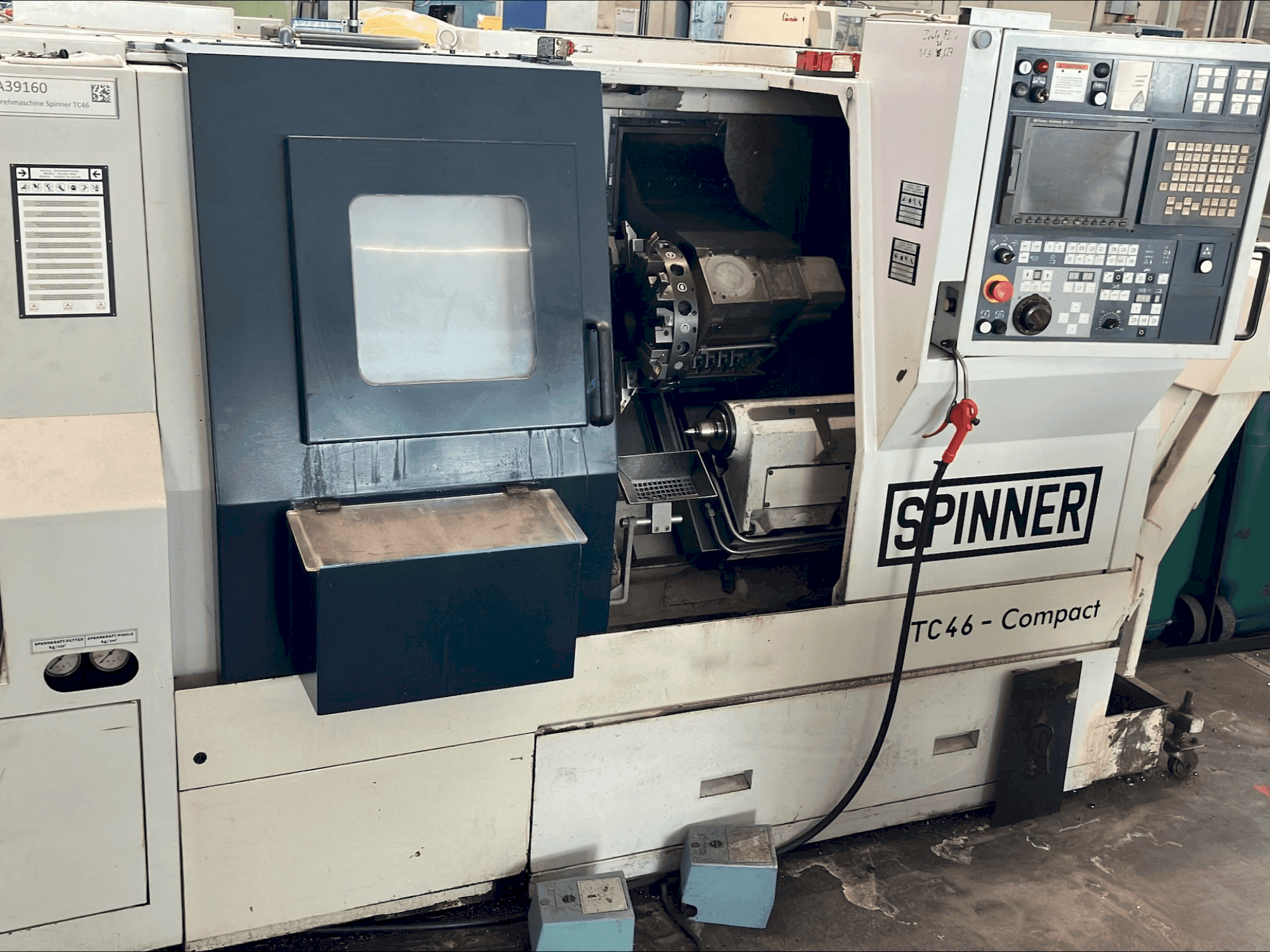 Front view of SPINNER TC46-COMPACT  machine