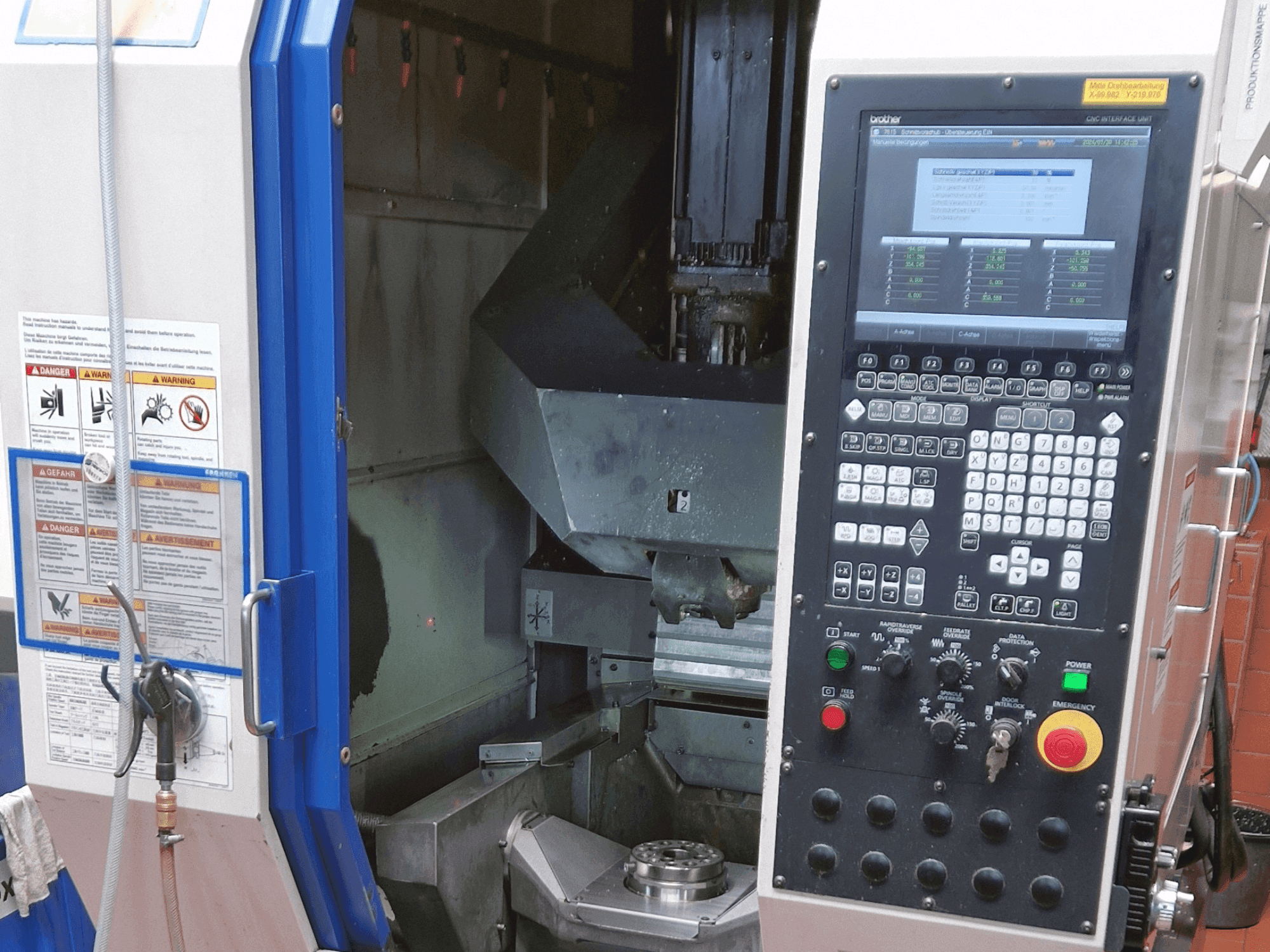 Front view of Brother Speedio M140x1  machine