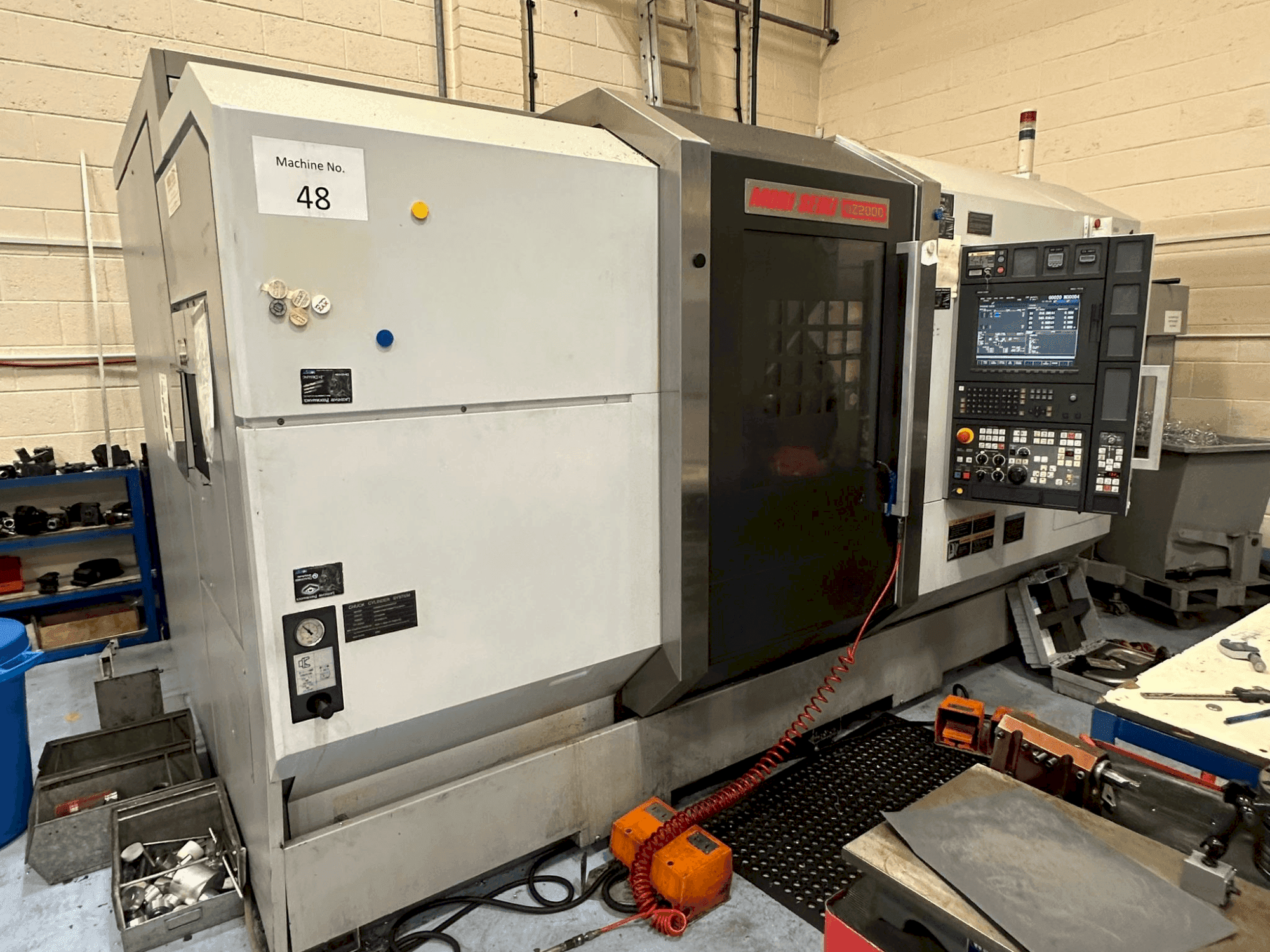 Front view of MORI SEIKI NZ2000  machine