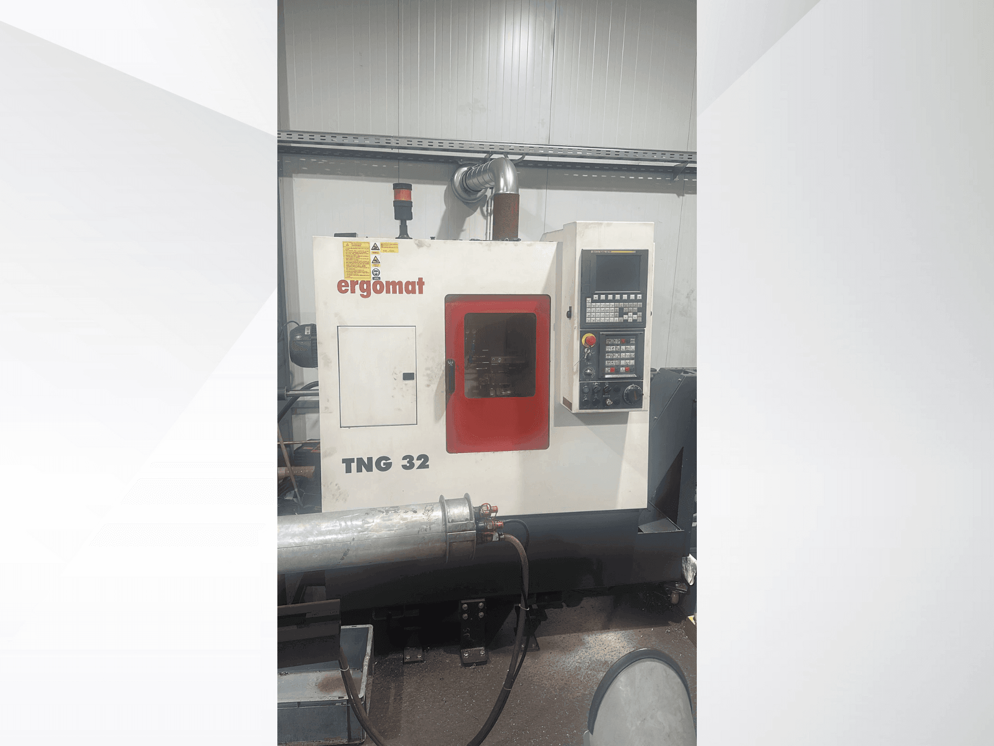 Front view of ERGOMAT TNG 32  machine