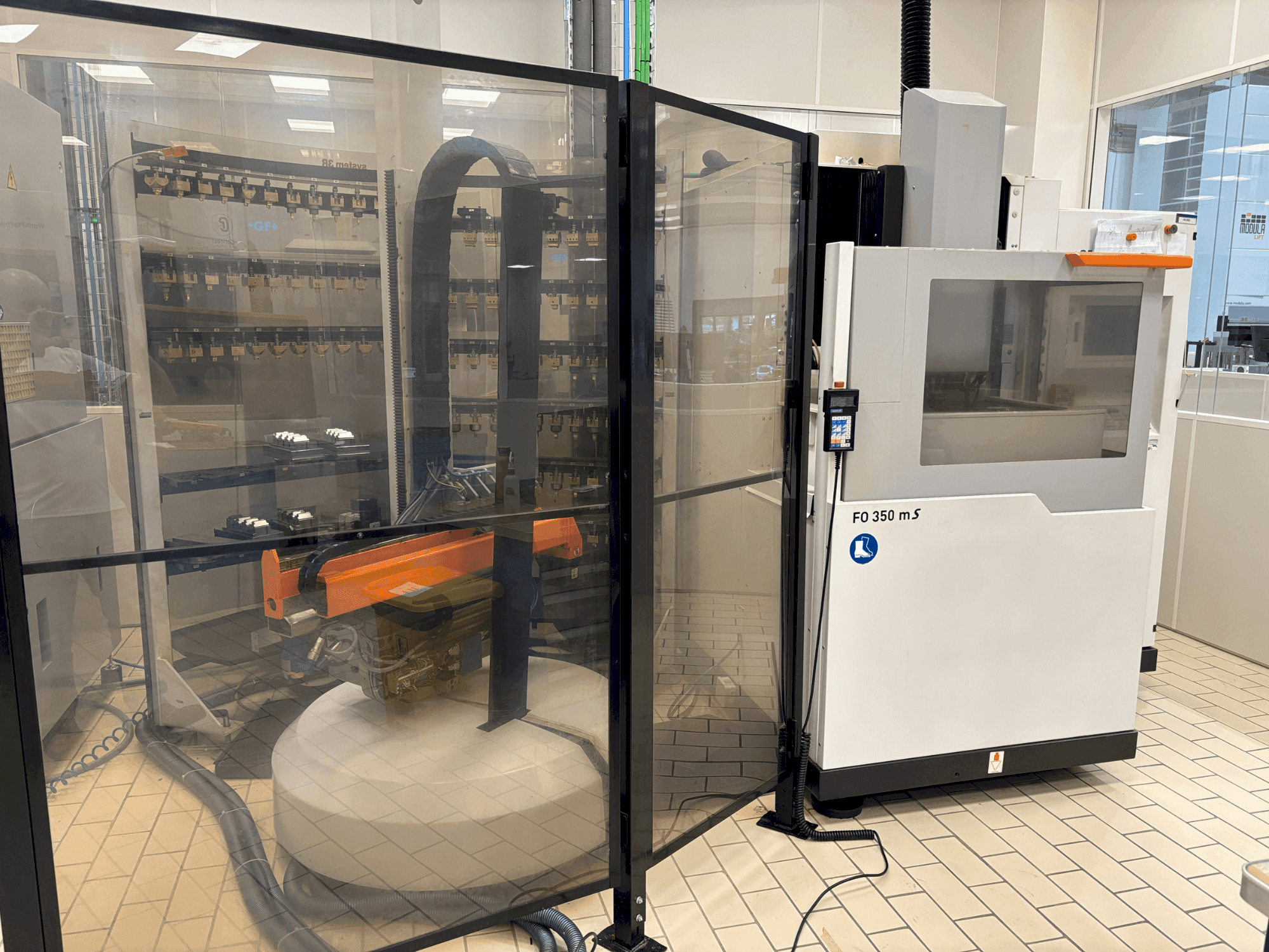 Front view of CHARMILLES ROBOFORM 350  machine