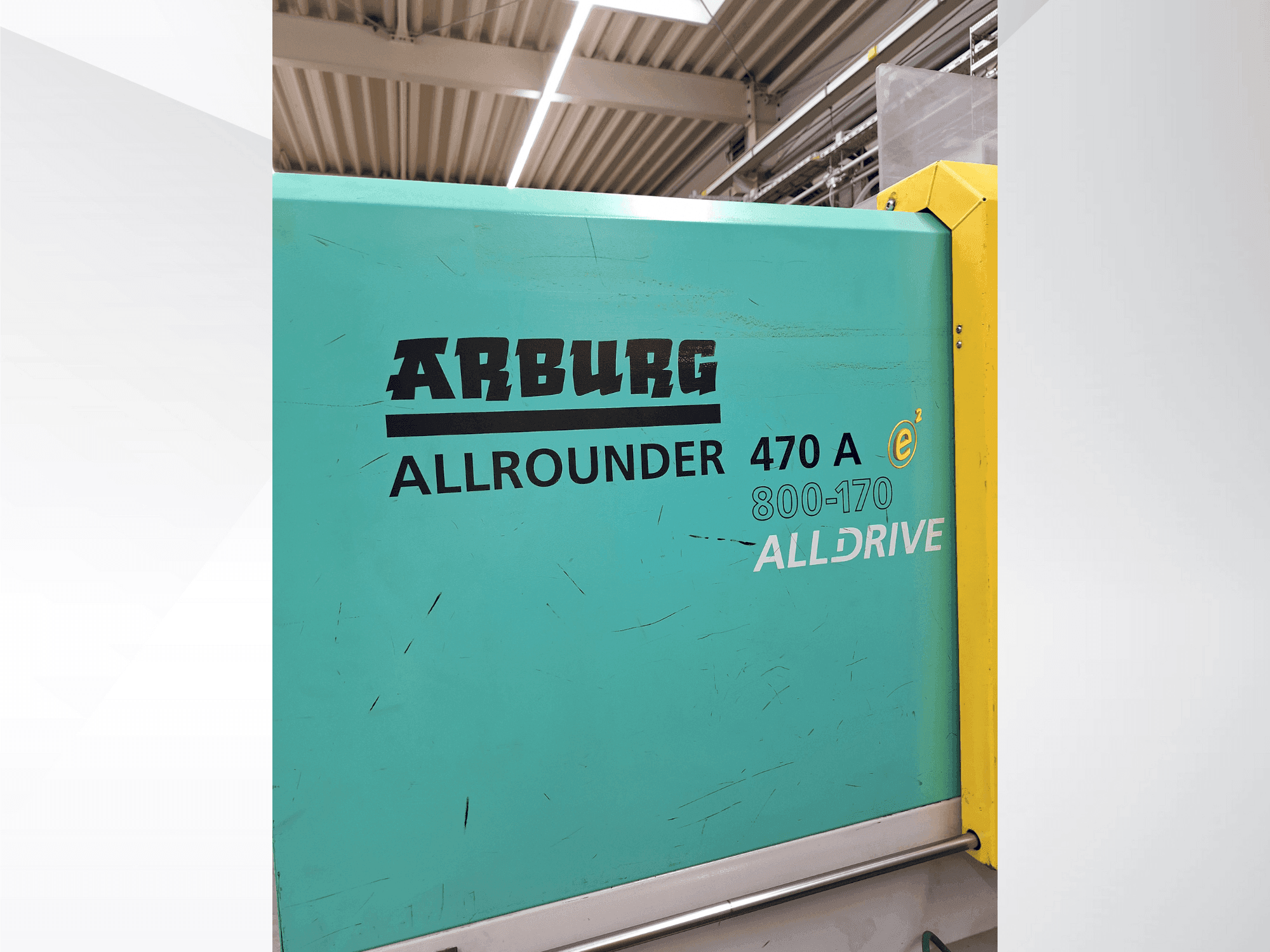 Front view of Arburg 470 A 800-170  machine