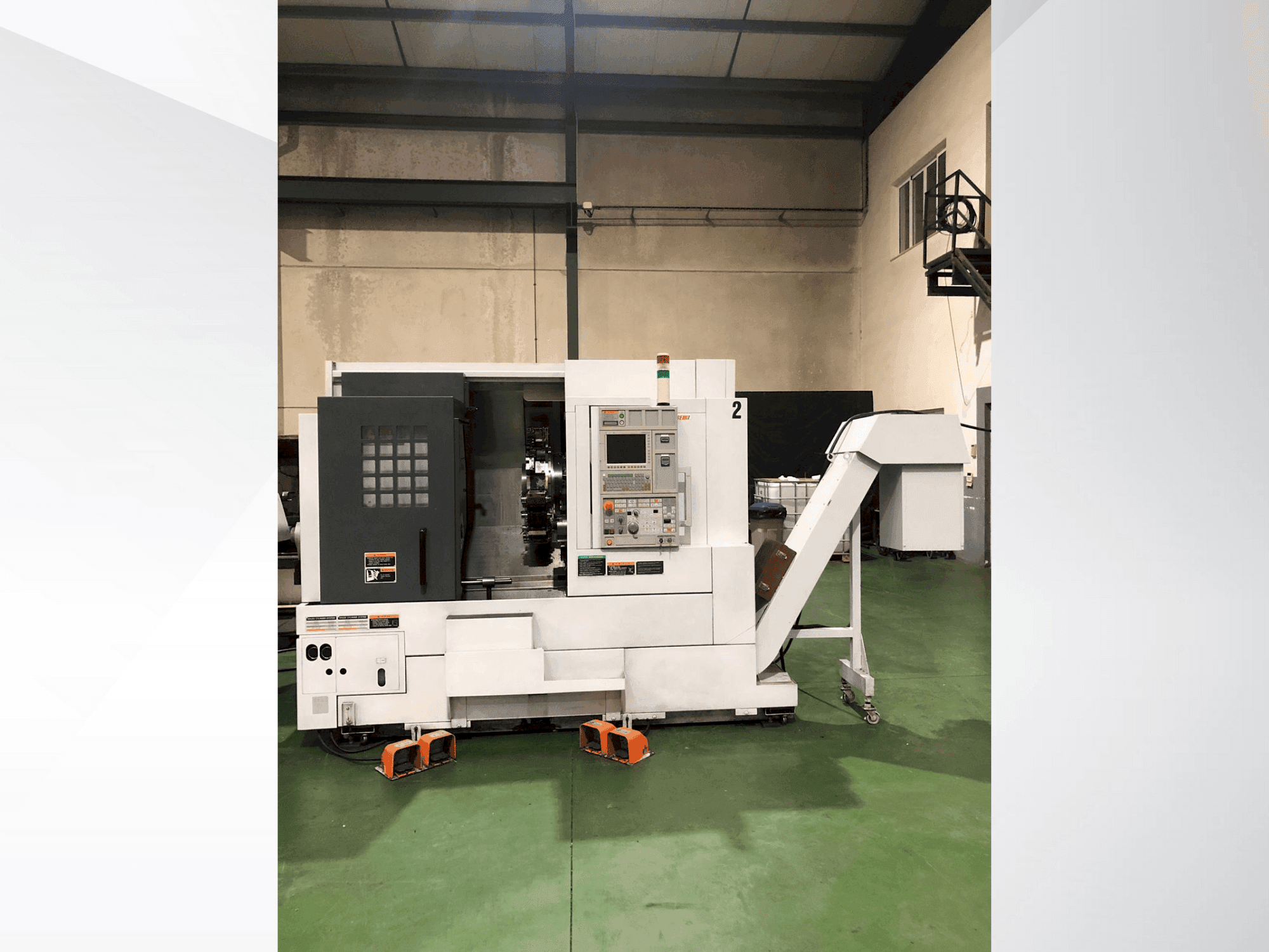 Front view of MORI SEIKI NL2000SY  machine