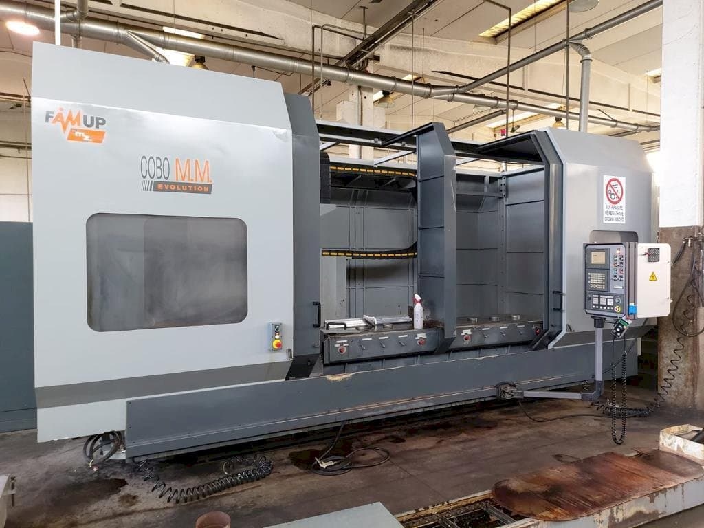 Front view of FAMUP COBO 3000  machine