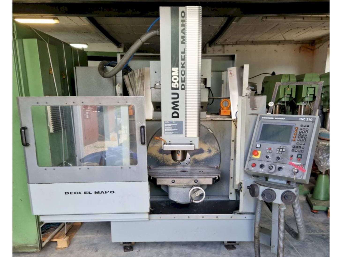 Front view of DECKEL MAHO DMU 50M  machine