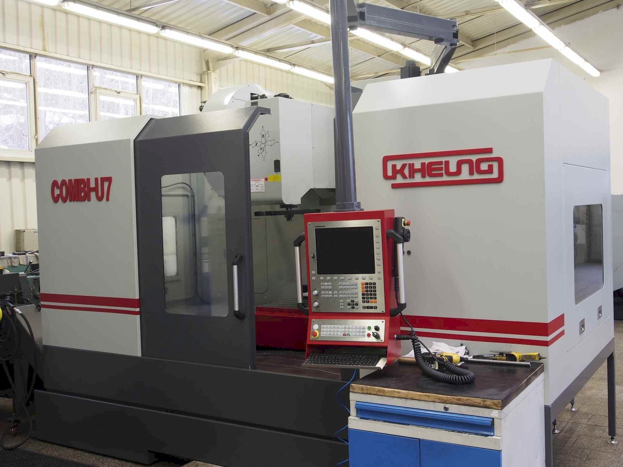 Front view of KIHEUNG Combi-U7  machine