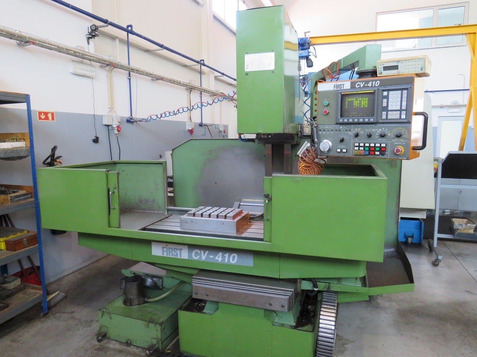 Front view of FIRST CV-410  machine