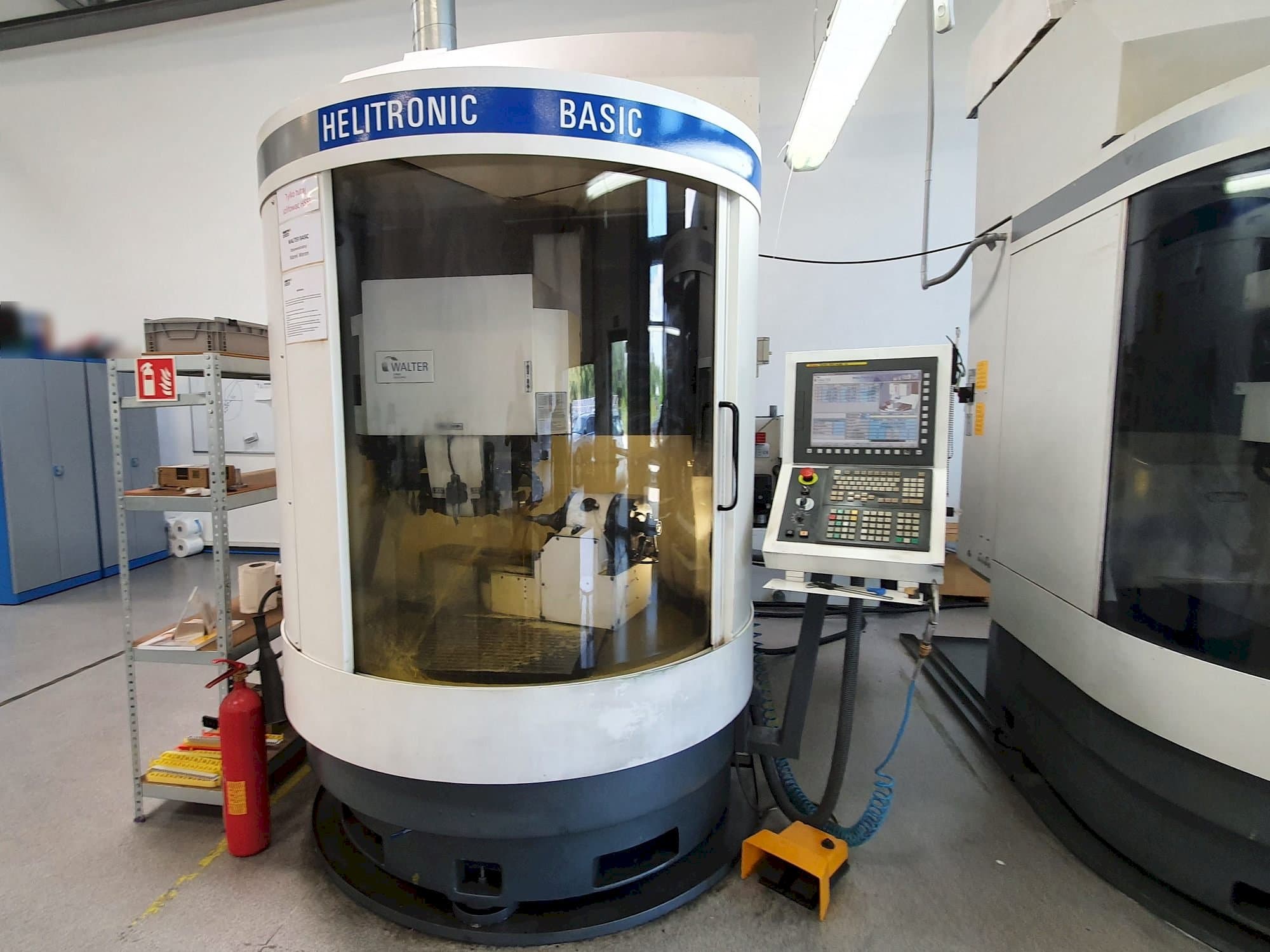 Front view of Walter Helitronic BASIC-F  machine