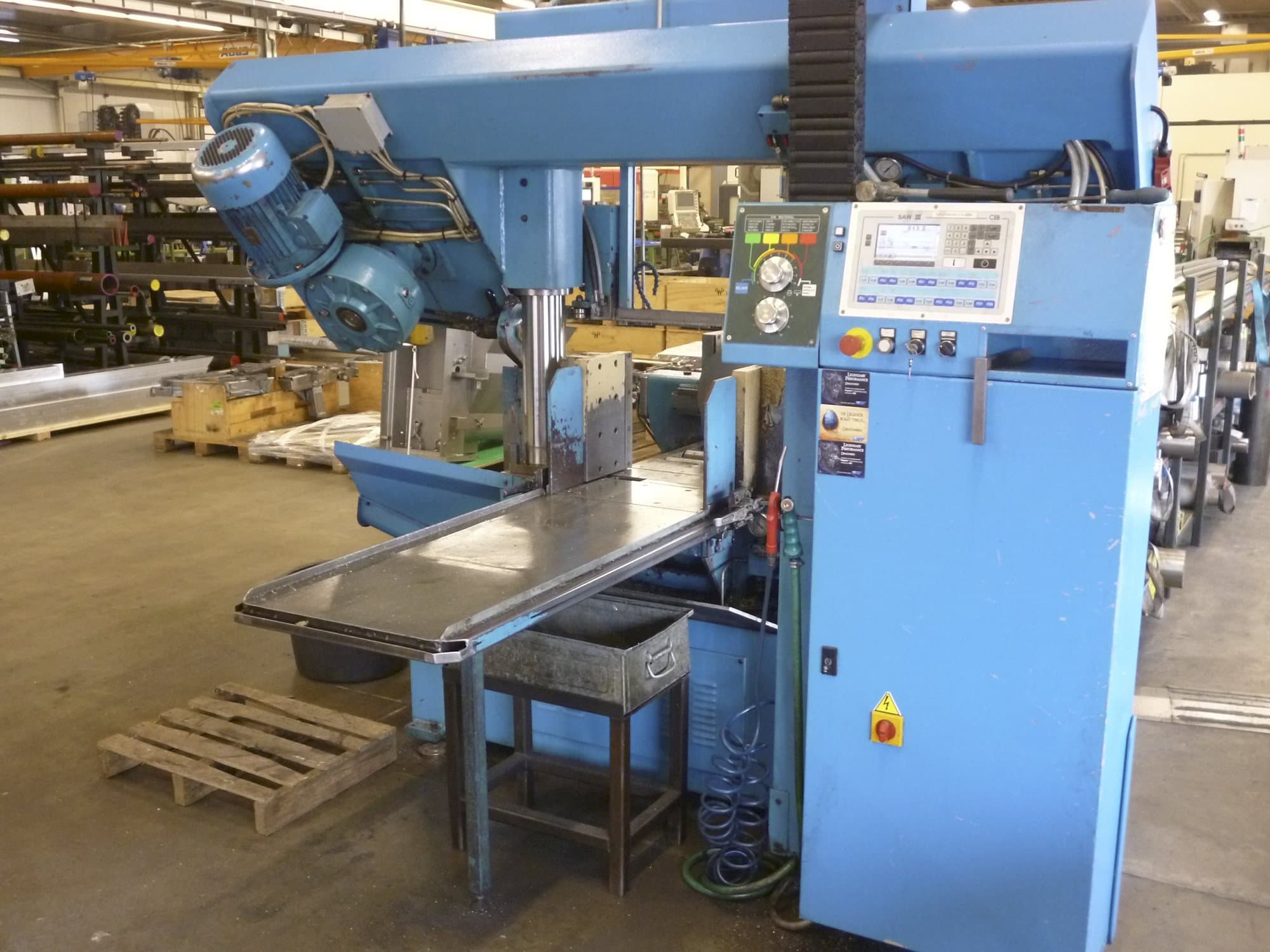 Front view of DoALL 450 Machine