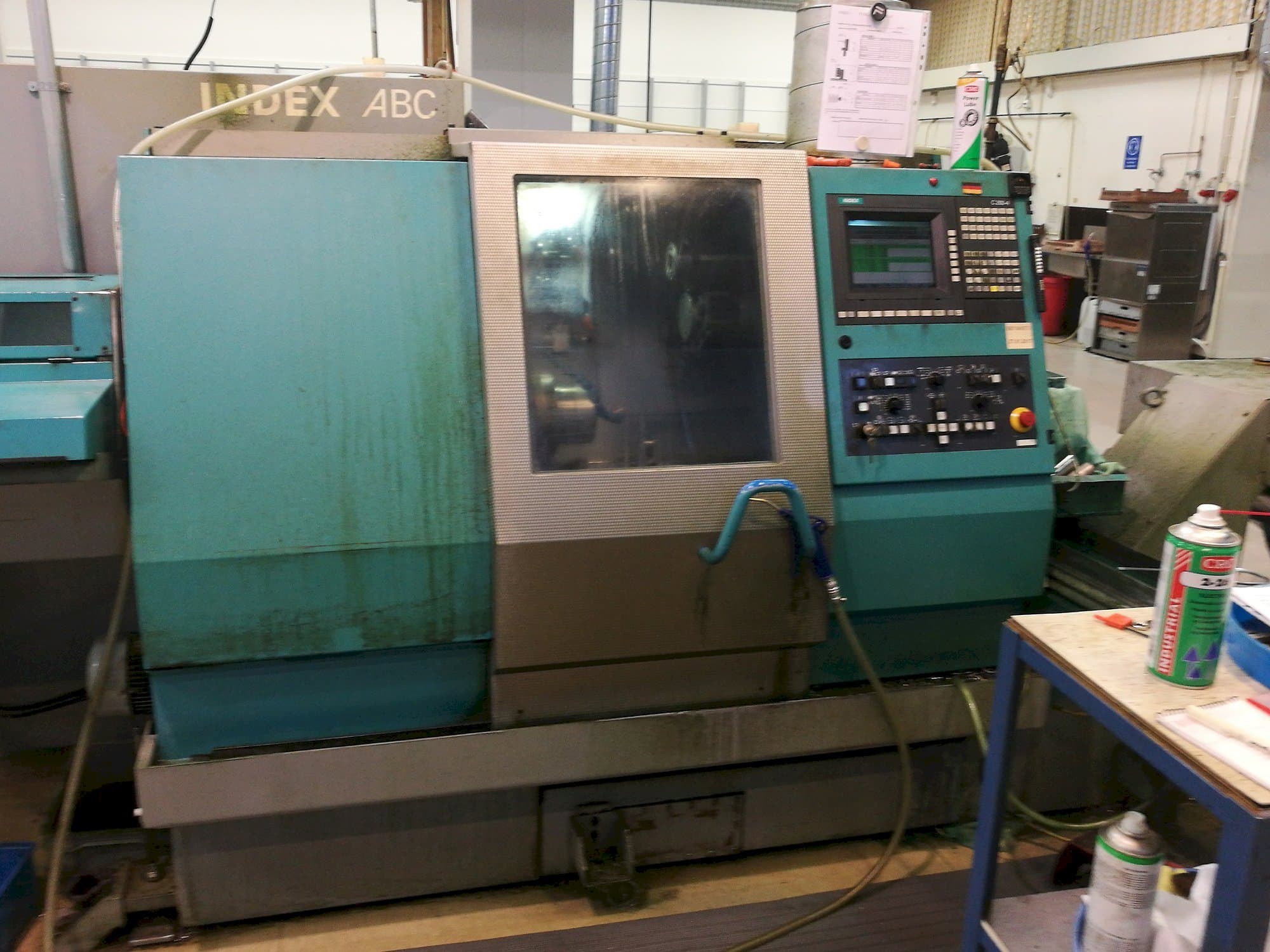 Front view of Index ABC Machine