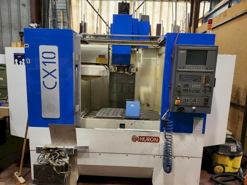 Front view of Huron CX10  machine
