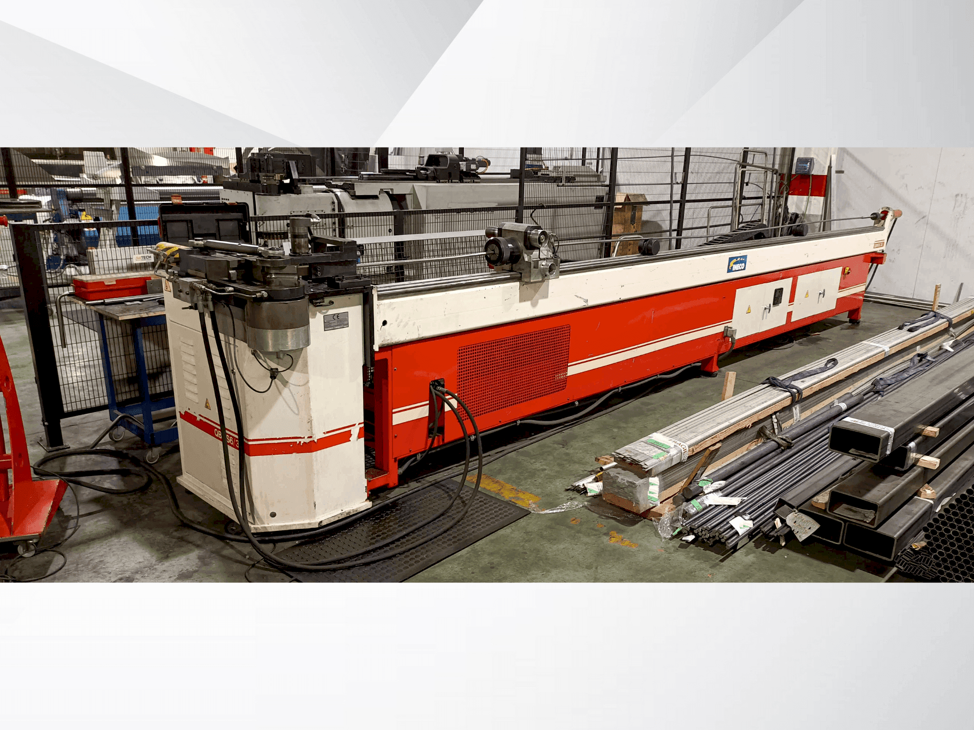 Front view of INECO GBMS 6/3X  machine