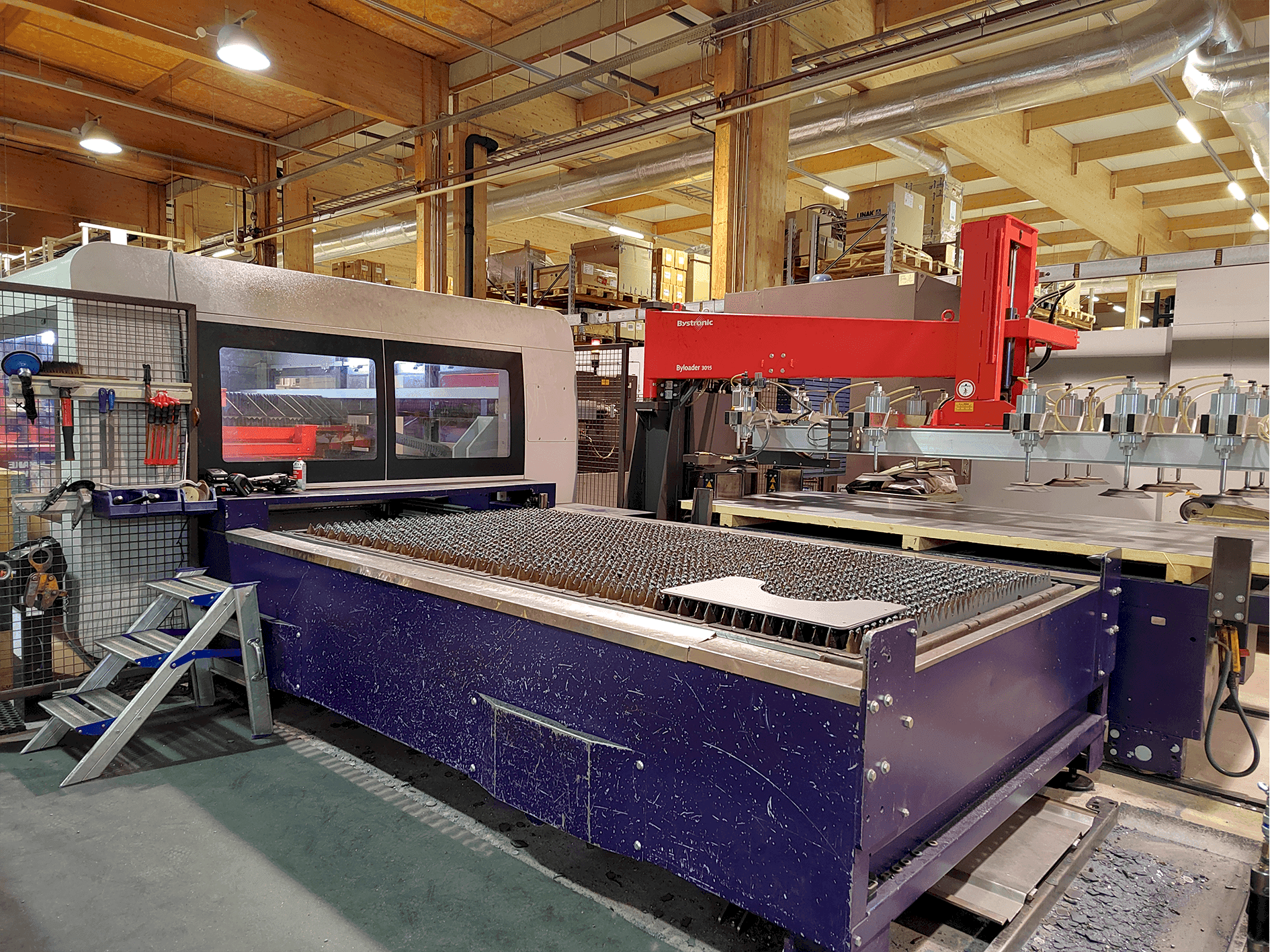 Front view of Bystronic BySprint Pro 3015  machine