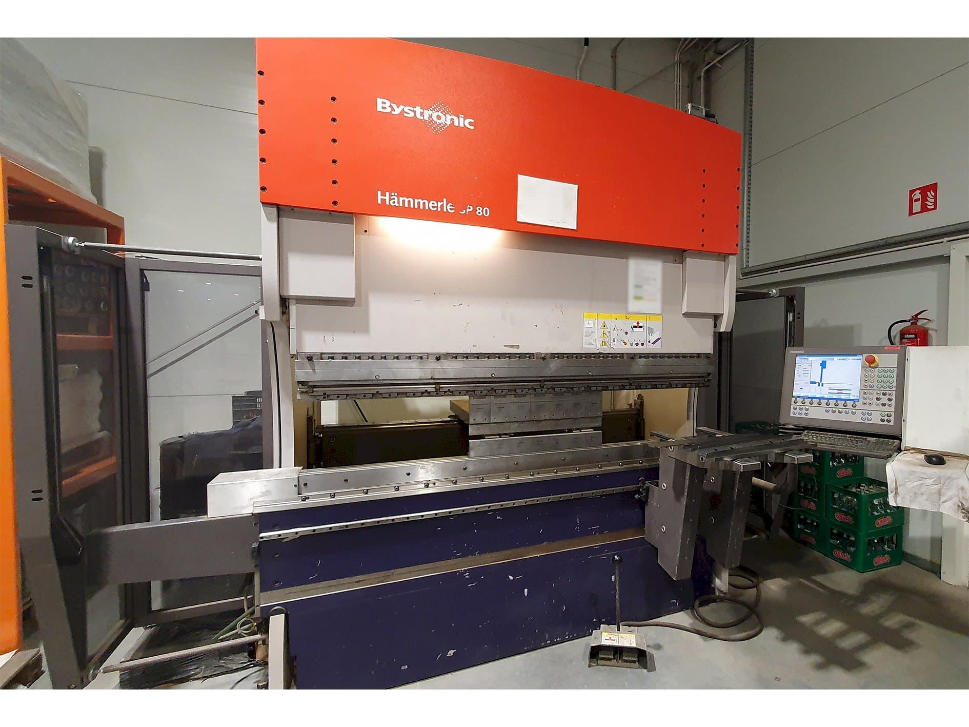 Front view of Bystronic 3P 80/210  machine