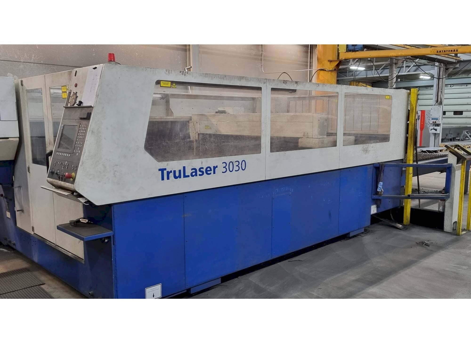Front view of Trumpf TruLaser 3030  machine
