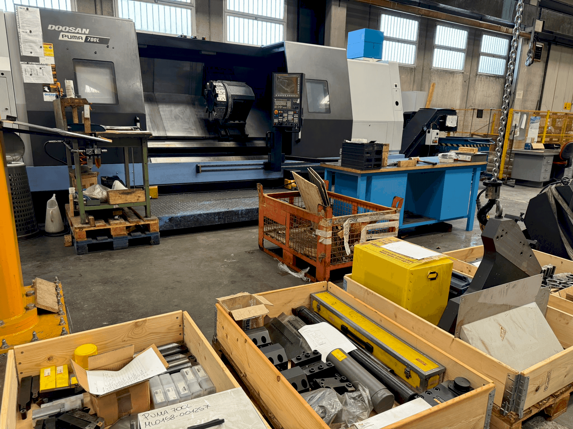 Front view of DOOSAN PUMA 700L (2020)  machine