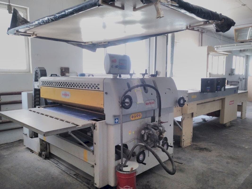 Front view of SORBINI smartcoater sp1  machine
