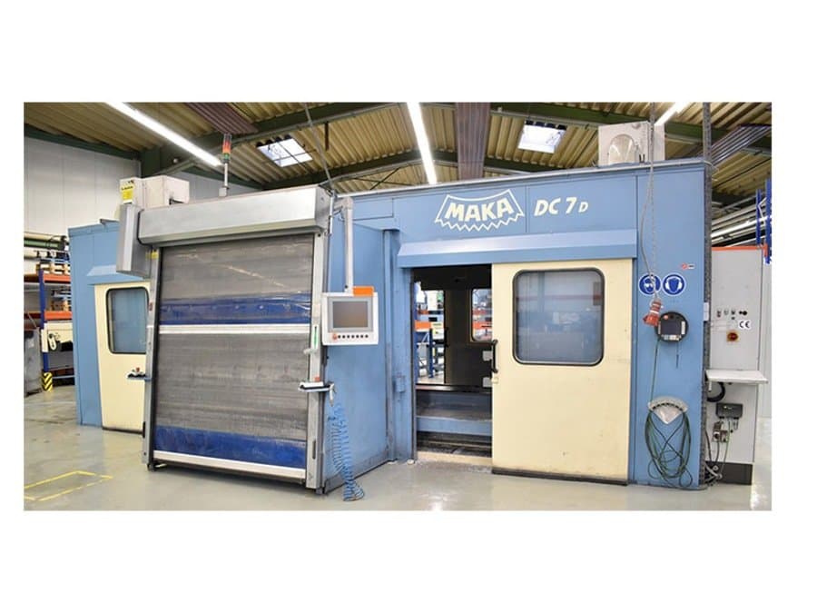 Front view of MAKA DC 7 D  machine