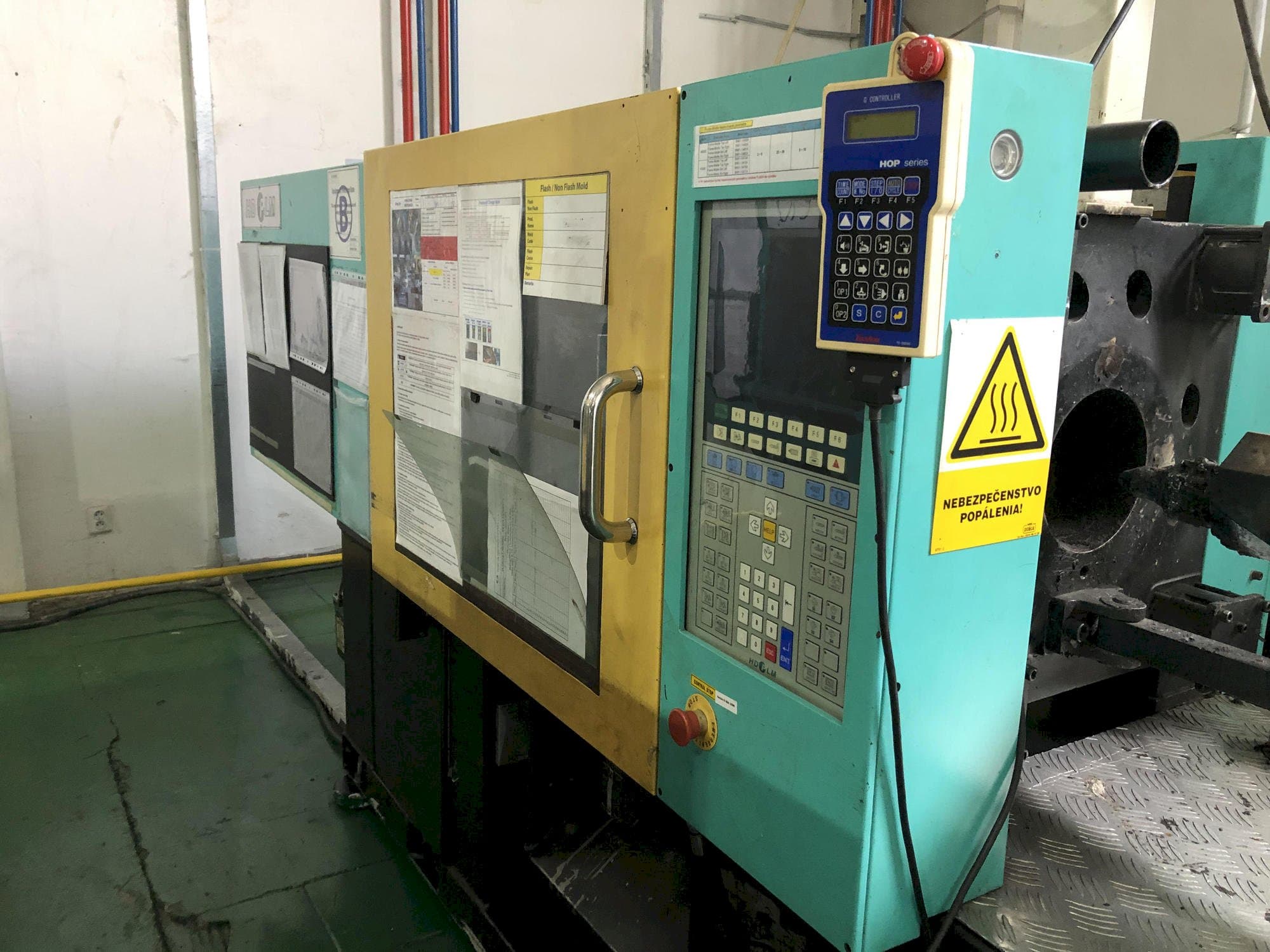 Front view of Hyundai K-120V  machine