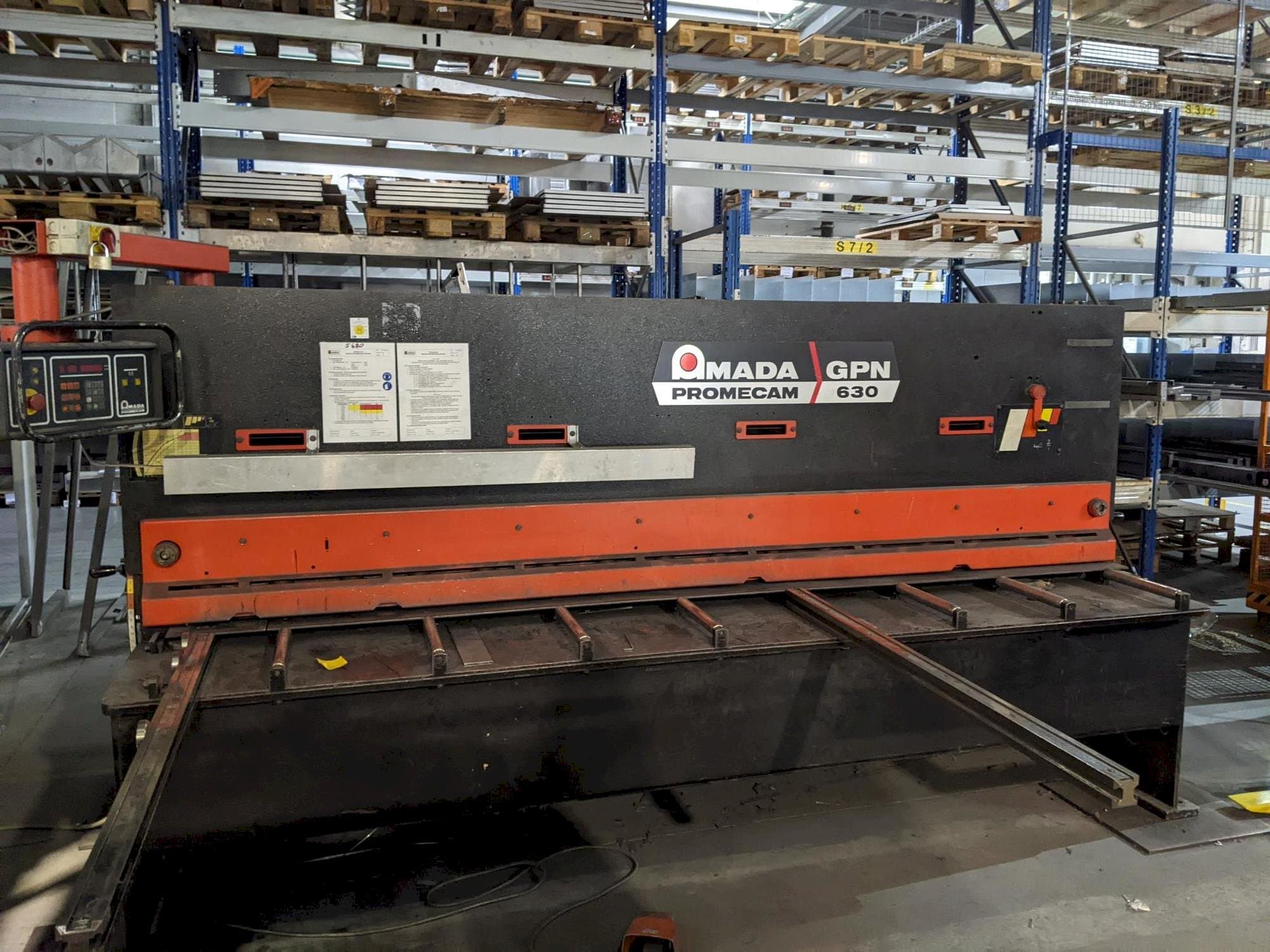 Front view of AMADA Promecam Gpn 630  machine