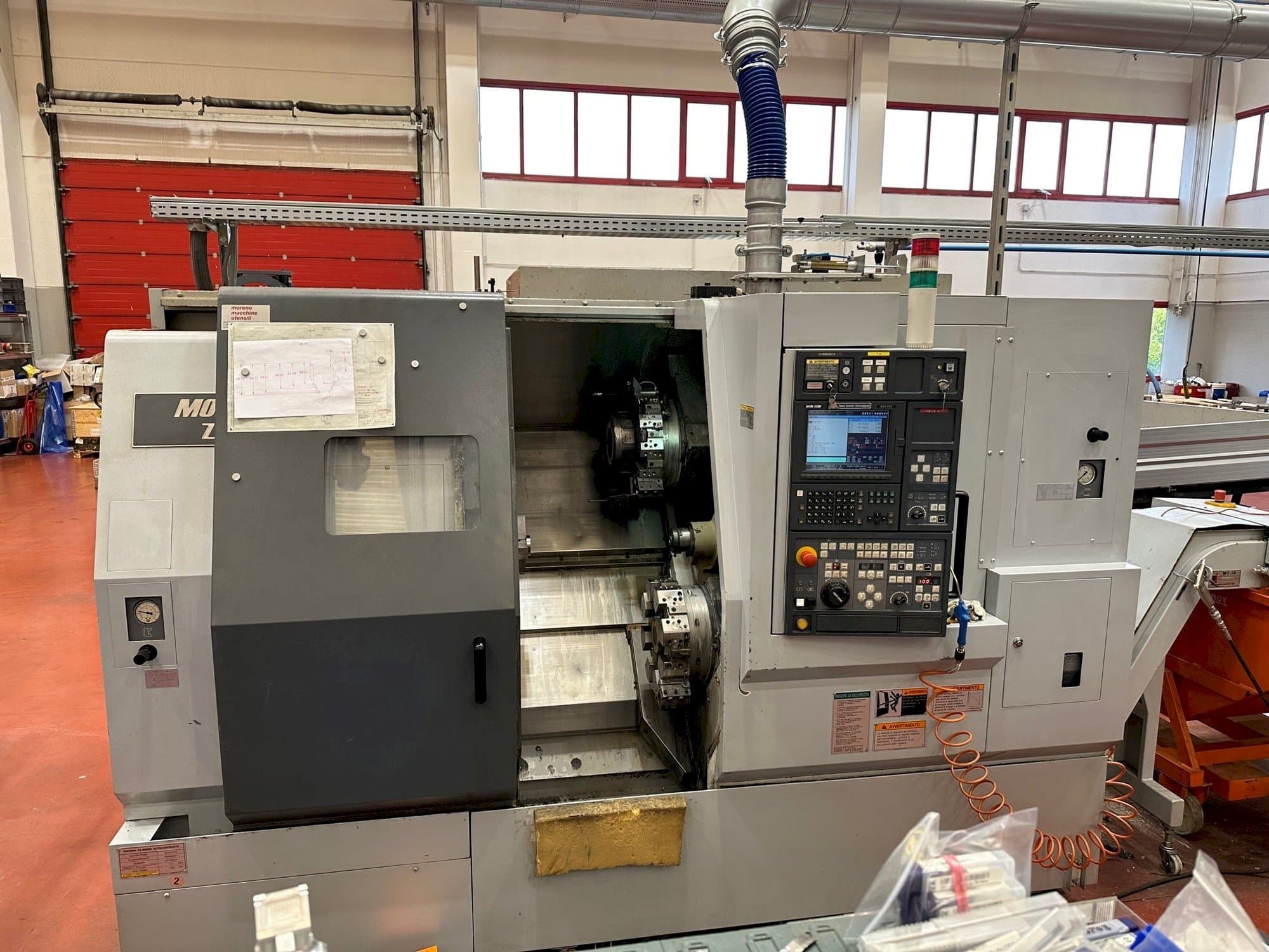 Front view of MORI SEIKI ZL 203 MC  machine