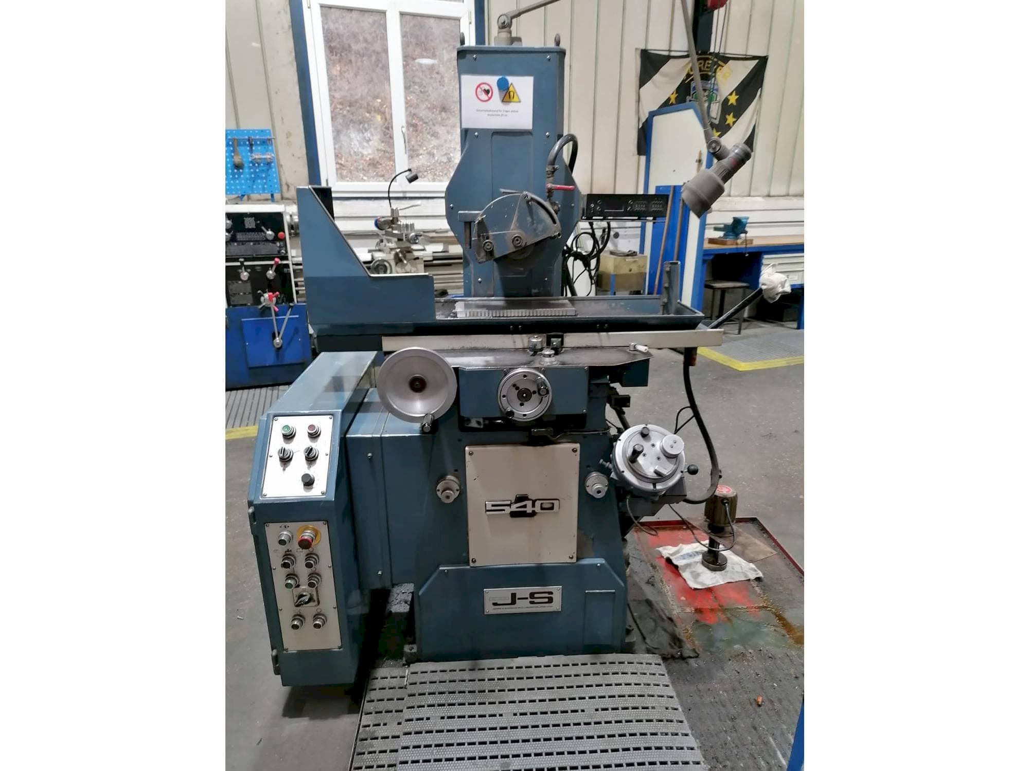 Front view of Jones & Shipman 540  machine