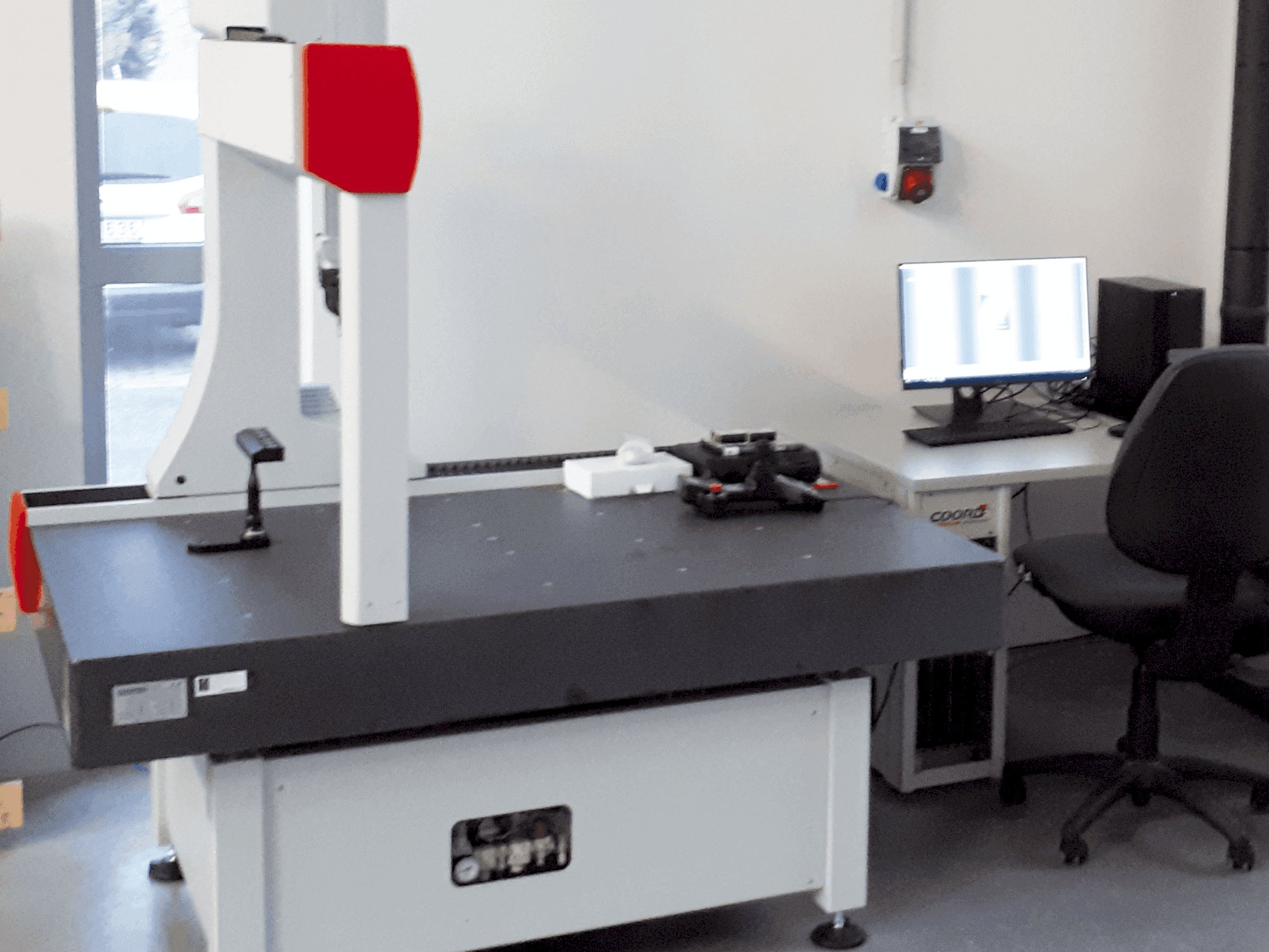 Front view of Coord3 ARES NT-L 10.7.5 CNC  machine