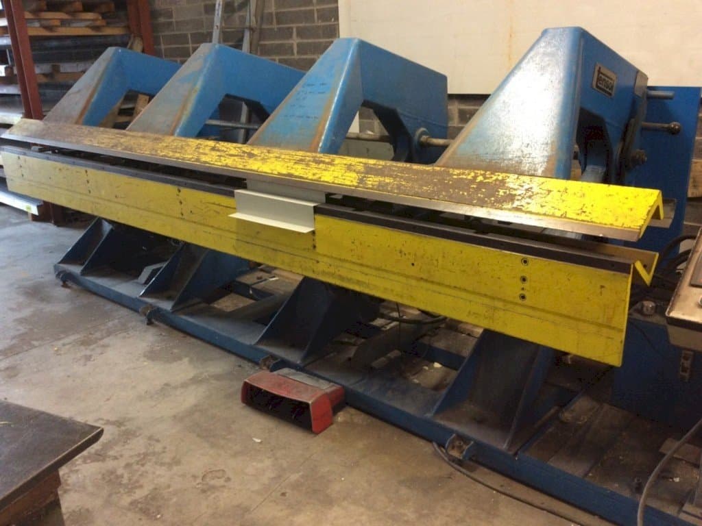 Front view of Tensol P200-4  machine