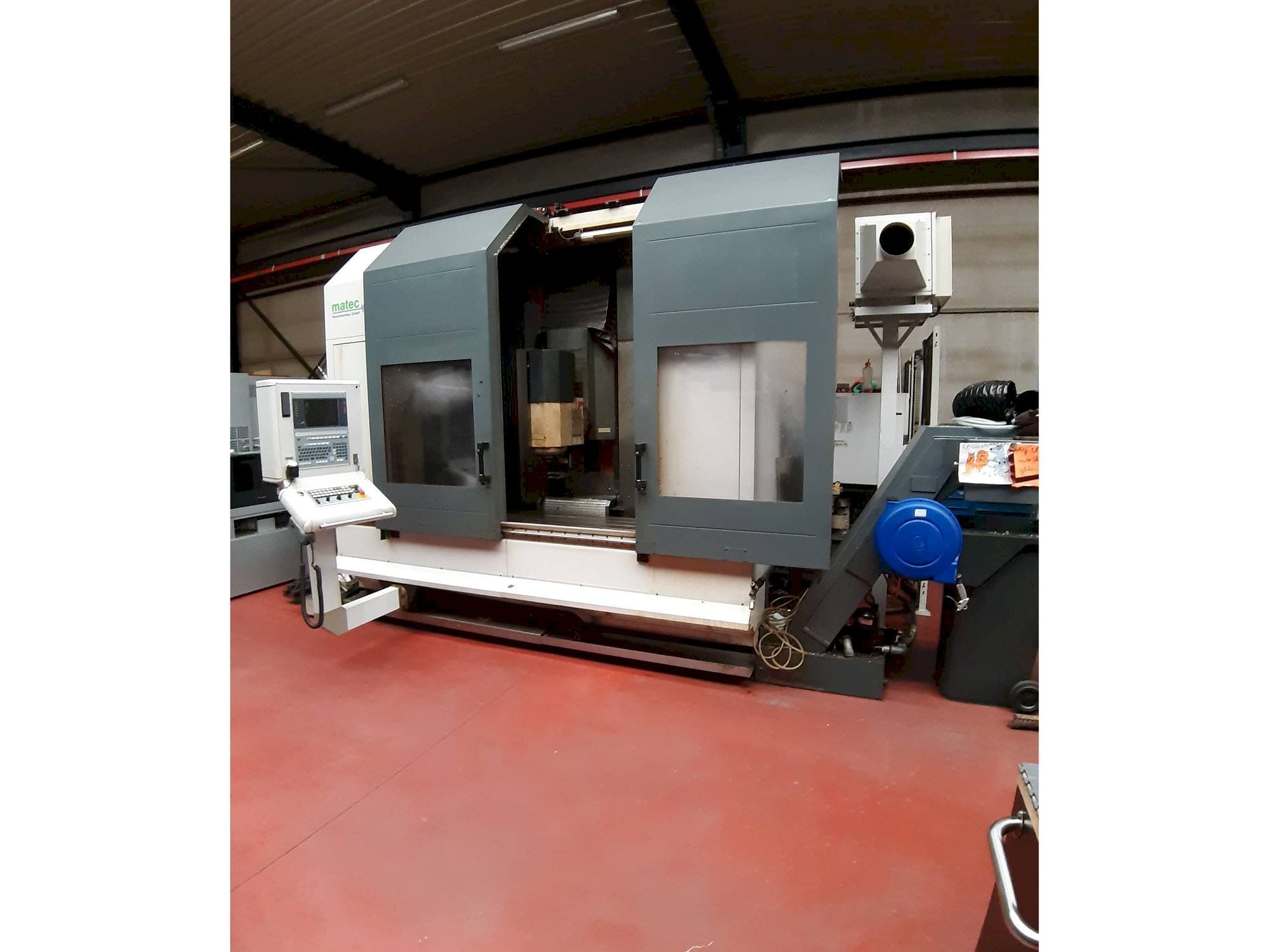 Front view of Matec 30 HV  machine